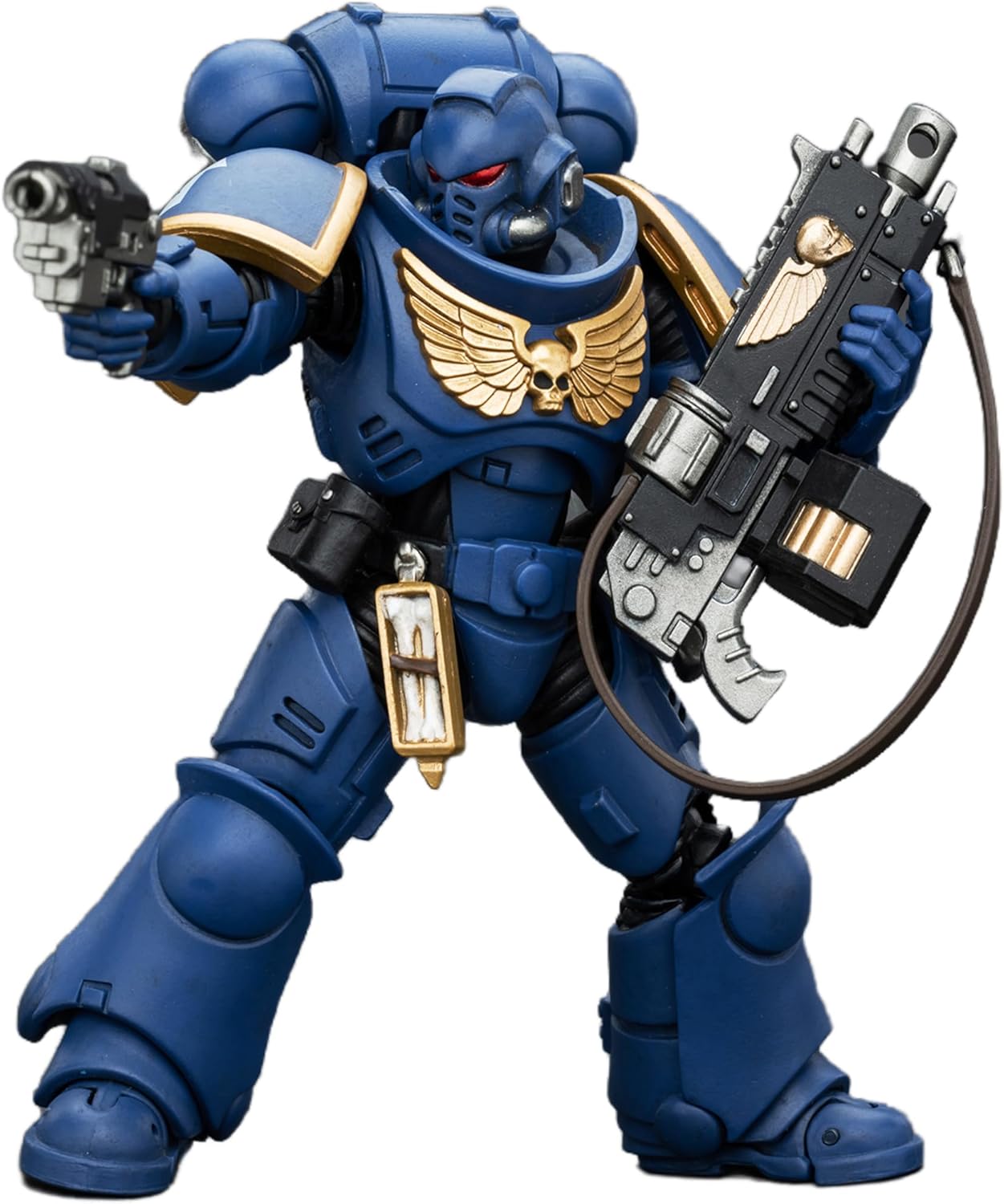 JOYTOY 1/18 Action Figures - Warhammer 40,000 Ultramarines Intercessors Ver.4-5‘’,Classic Character,Collectible,Age 15 and Above