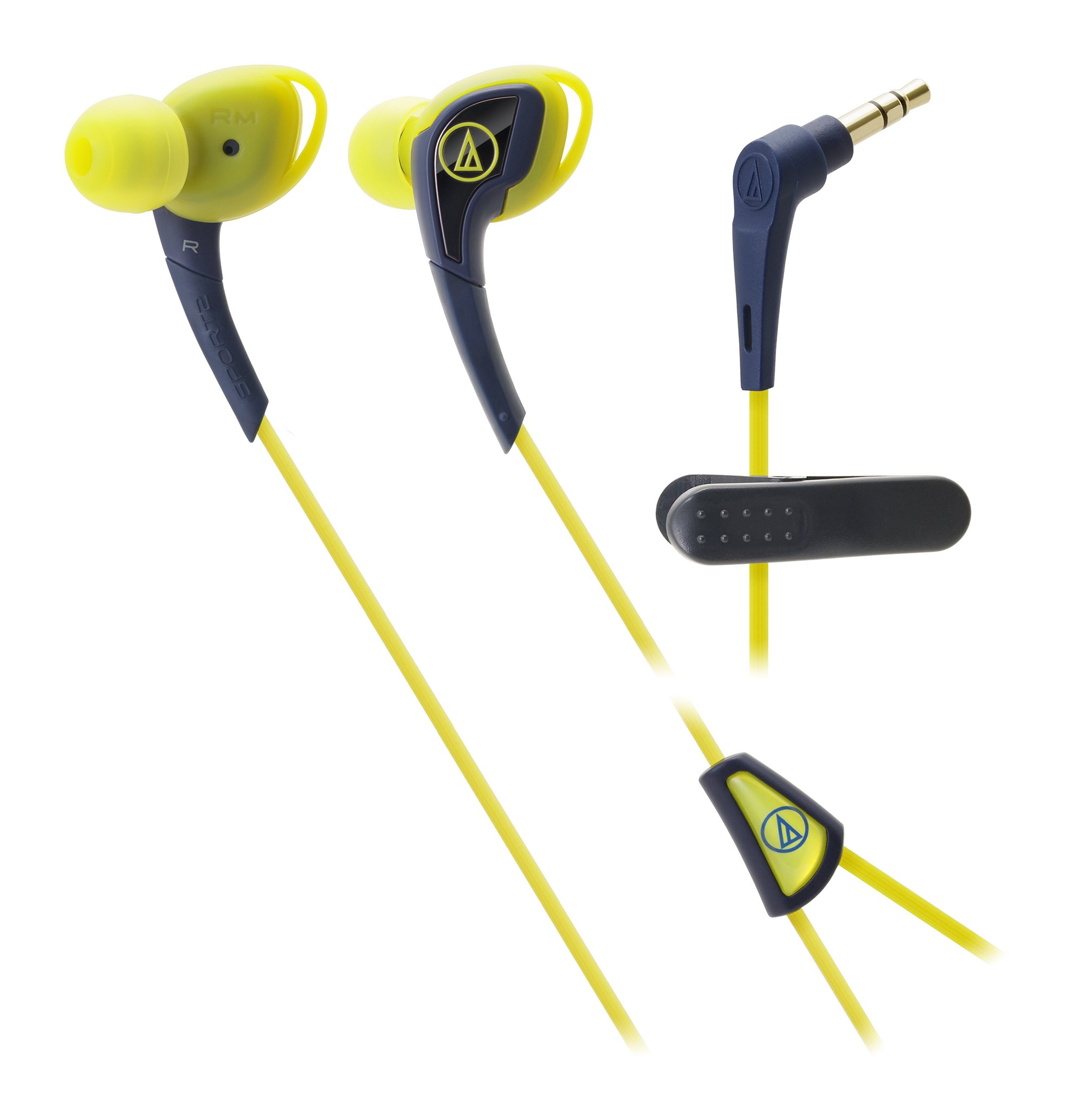 Amazon.co.jp: audio-technica SONICSPORT カナル型イヤホン 防水仕様