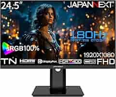 Amazon.co.jp: JAPANNEXT 24.5インチ ゲーミングモニター 180Hz