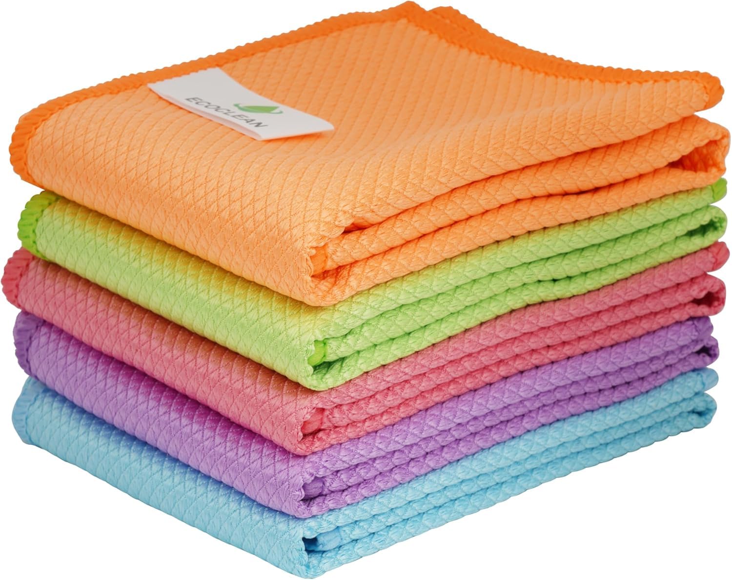 Lot De 2 Serpillières Microfibre Épaisse 50x60cm - Nettoyage Efficace Multi-Surfaces