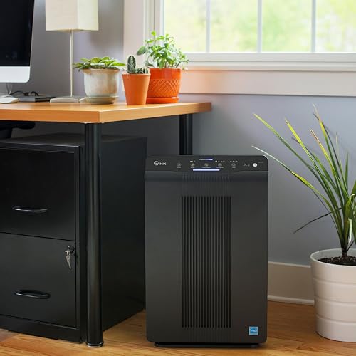 WINIX 5500-2 purificatore d'aria anallergico, CADR 390m³/h, 99㎡, purificatore d'aria per camere fumatori contro allergie, polvere, polline, peli di animali, indicatore di qualità dell'aria, modalità - 7