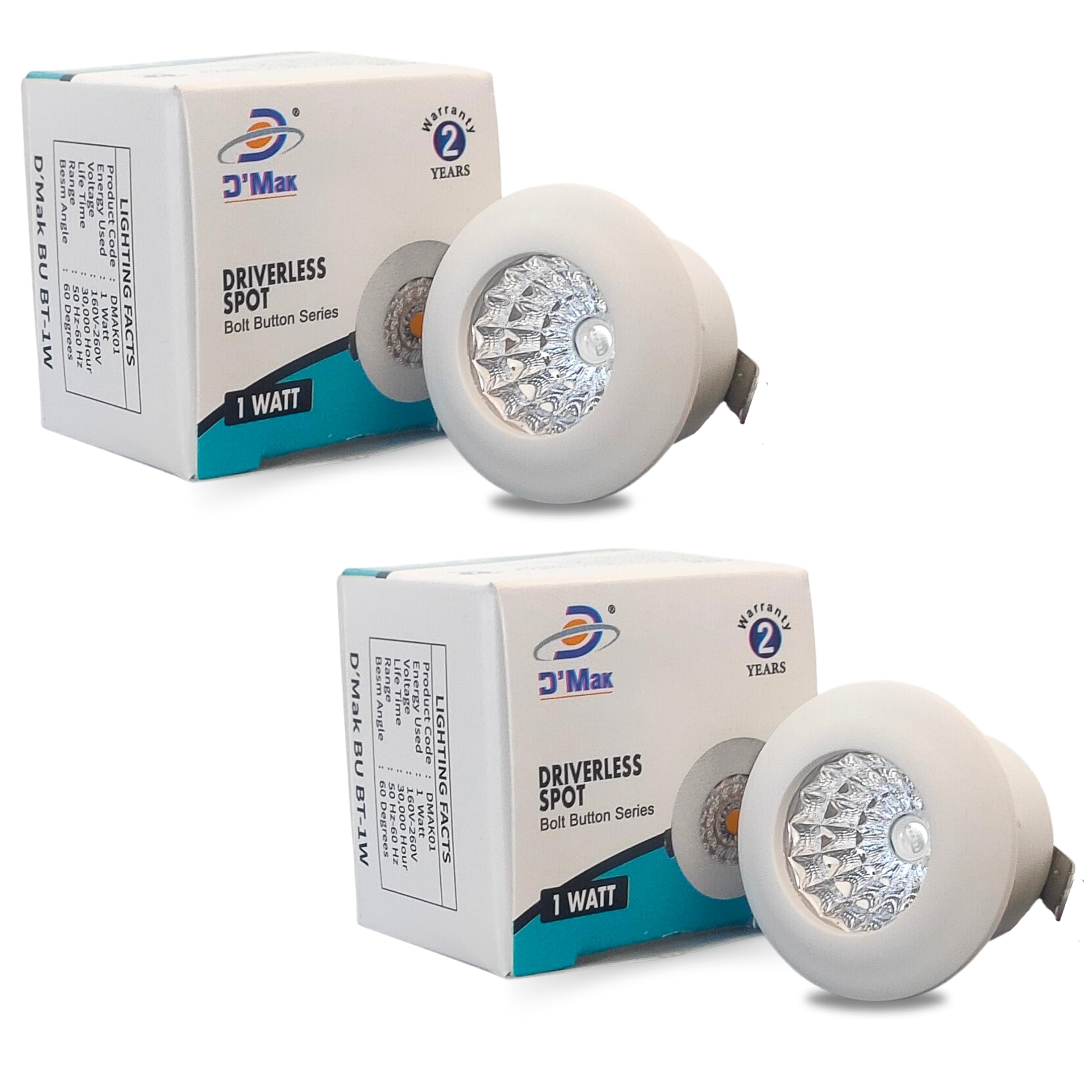 DMak 1 Watt Round LED Button COB Blue Focus Light for POP/Recessed Lighting (Blue, Pack of 2) (B0C9WQKR6N) Amazon Price History, Amazon Price Tracker