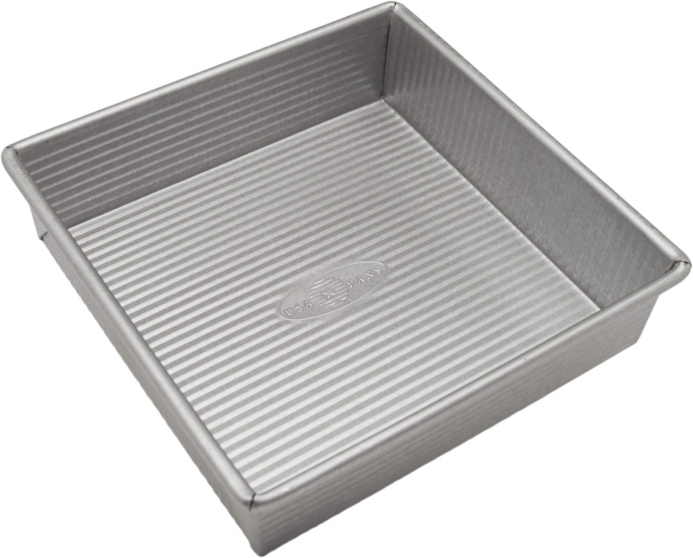 USA Pan 8 Inch Nonstick Square Cake Pan -9