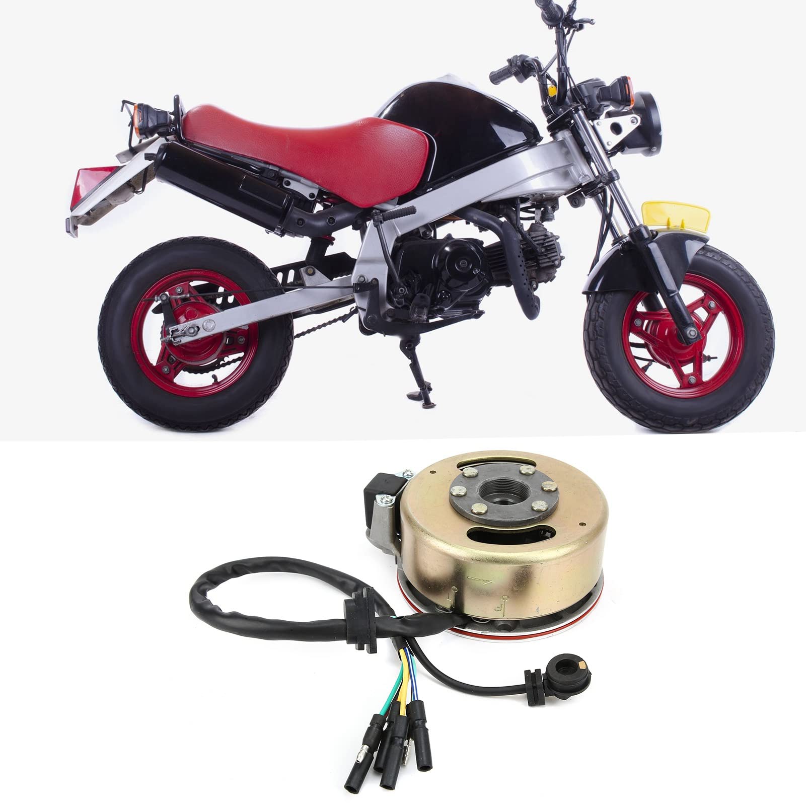 CHICIRIS Volant Moteur de Stator D'allumage, RéParation du Volant D'Inertie du Stator D'Allumage pour Moteur Lifan Pit Dirt Bike