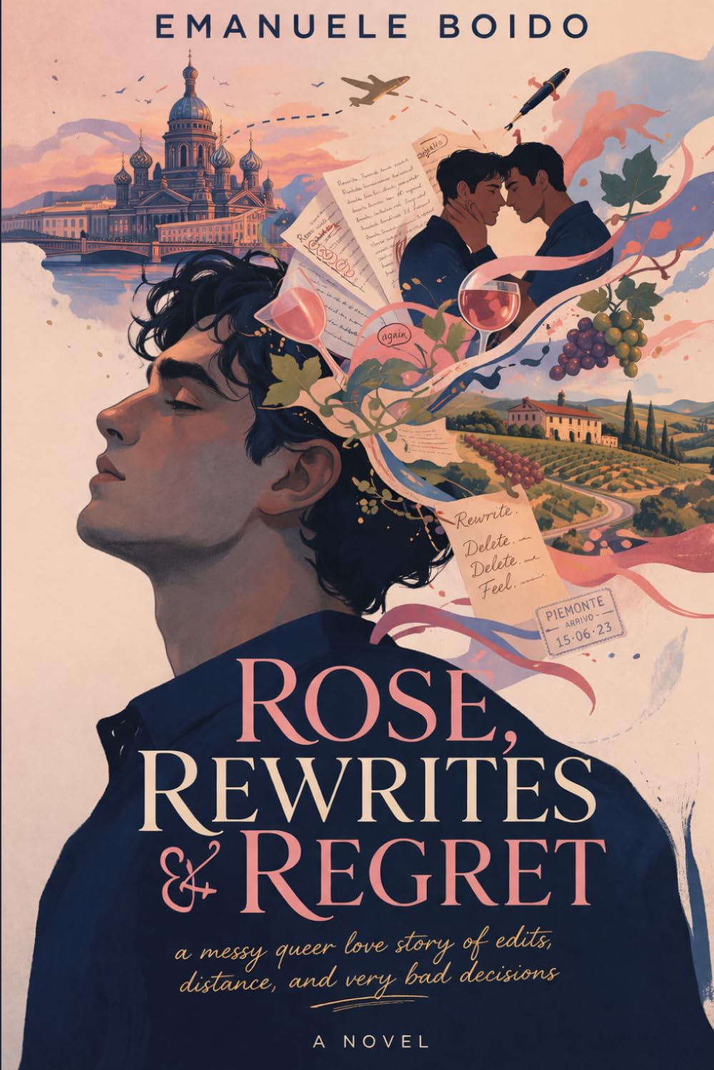 Rosé, Rewrites & Regret: a messy queer love story of edits, distance, and very bad decisions