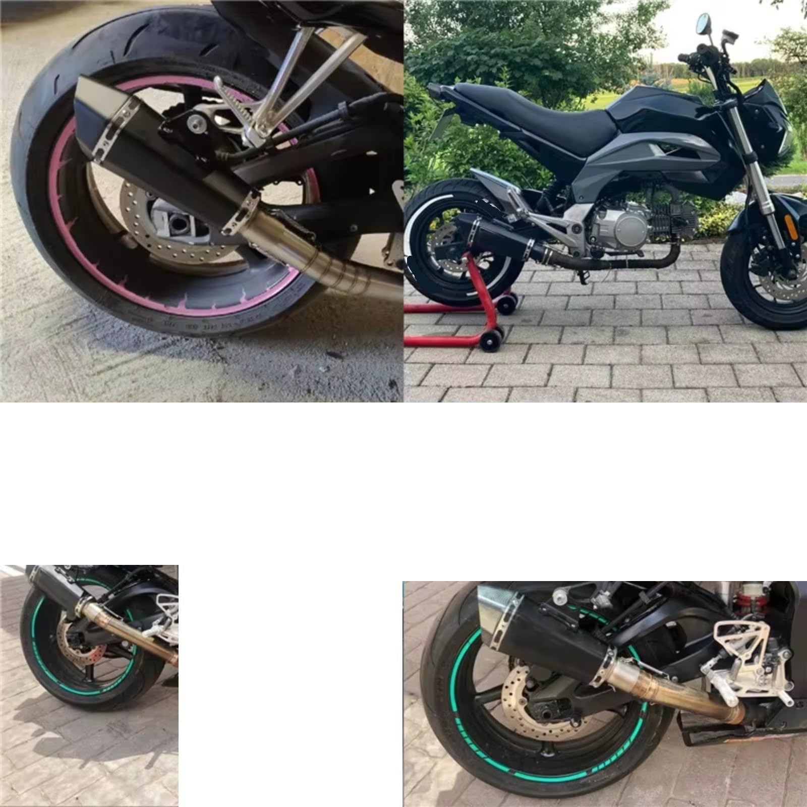 Amazon | オートバイ用マフラー排気口 Compatible With For ZX25R