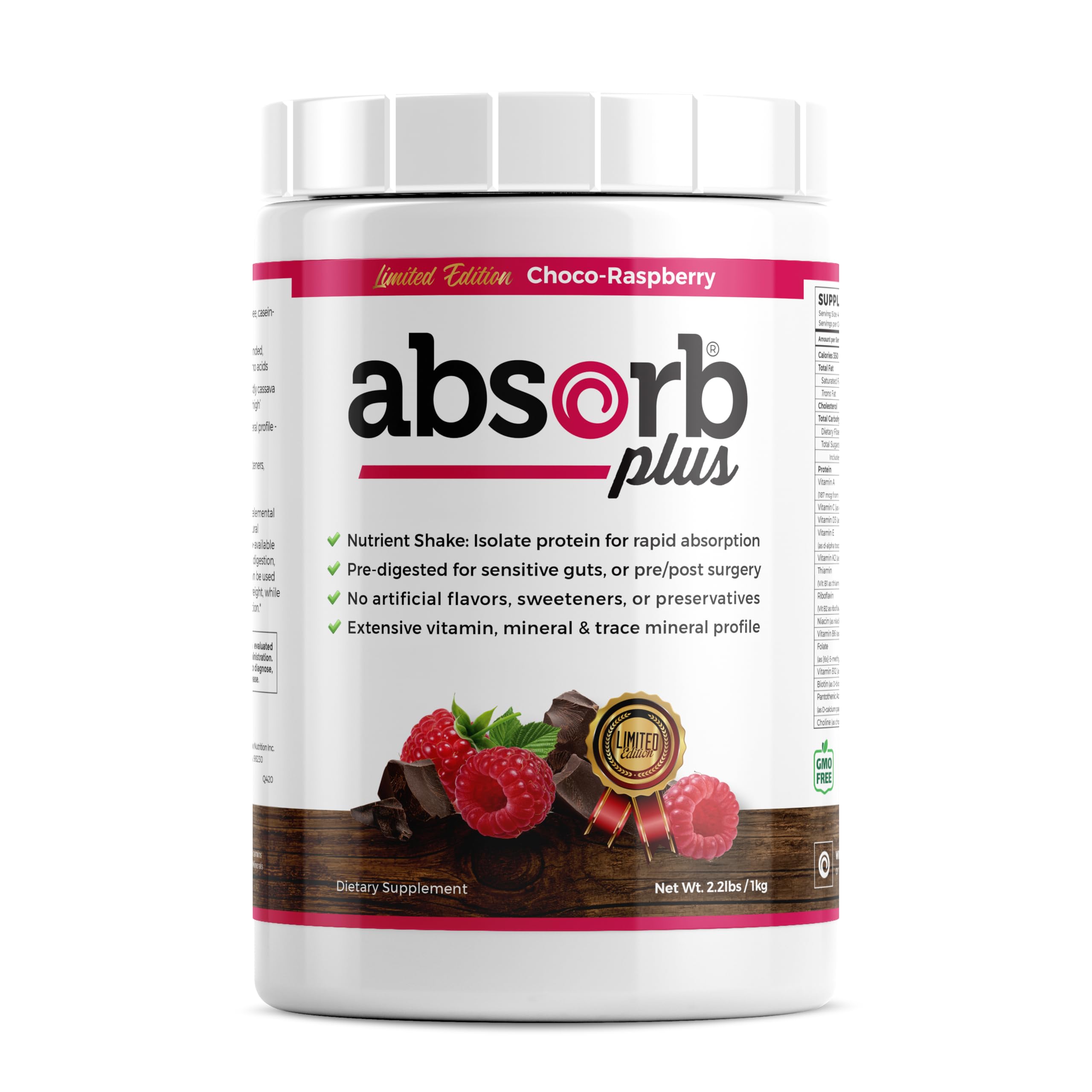 Isolate Protein - Diet Supplement for Improved Gut Health, Extra Nutritional Support, Non-GMO, Gluten-Free, Lactose-Free, Casein-Free (2.2 Lbs, Unsweetened Vanilla) — Amazon image 27