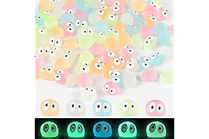 CCINEE 100pcs Luminous Ghost Tree Elves Fairy Resin Briquettes