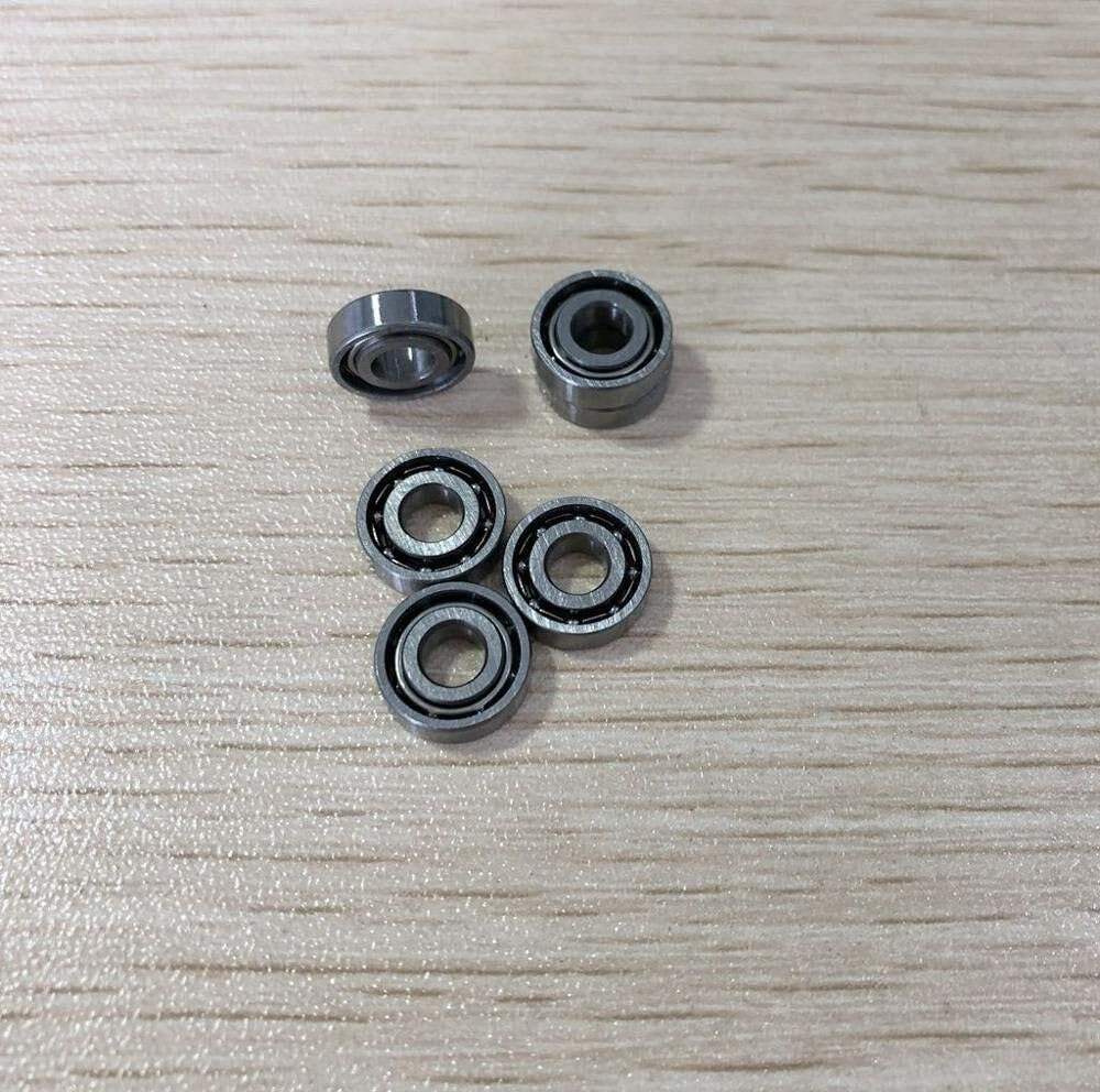 BRDI12607 Łożyska 500 sztuk 4x10x3 Otwarte miniaturowe łożysko kulkowe MR104 Łożyska kulkowe zwykłe 4x10x3 mm