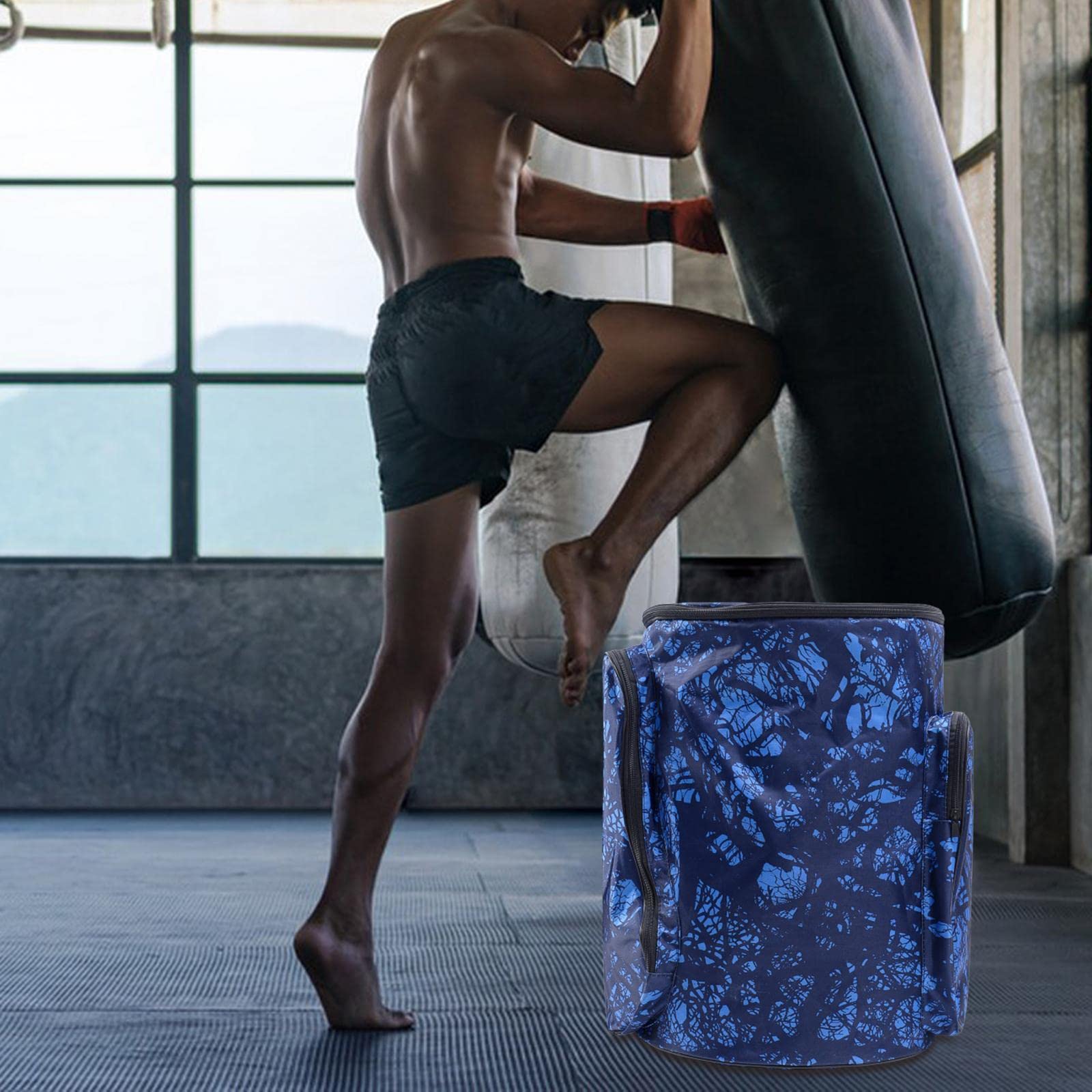 LOVIVER Mochila de Taekwondo para niños, Bolsa de Equipo, Mochila de Boxeo, Bolsa de Gimnasio multifunción para Deportes, Bolsa de Equipo de de Karate