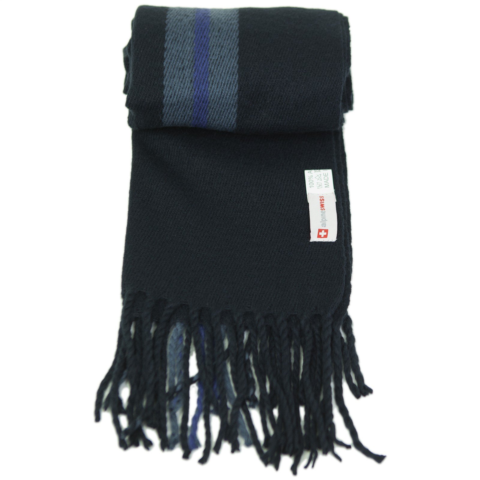 alpine swiss Sciarpa scozzese da uomo Sciarpe invernali morbide unisex