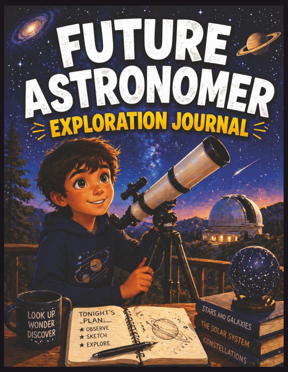 Future Astronomer Exploration Journal: Discover Stars, Planets, Galaxies & the Wonders of Space (Creative Careers for Kids)
