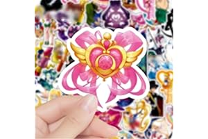 100PCS Sailor Moon Cartoon Anime Stickers, Sailor Moon Vinyl Decals & Stickers...