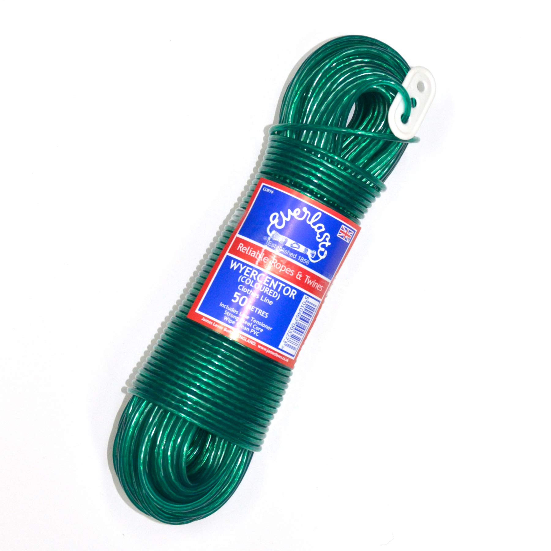 Quality Everlasto 10m 'Wyercentor' Steel Core Clothes/Washing Line 3.5mm Thick