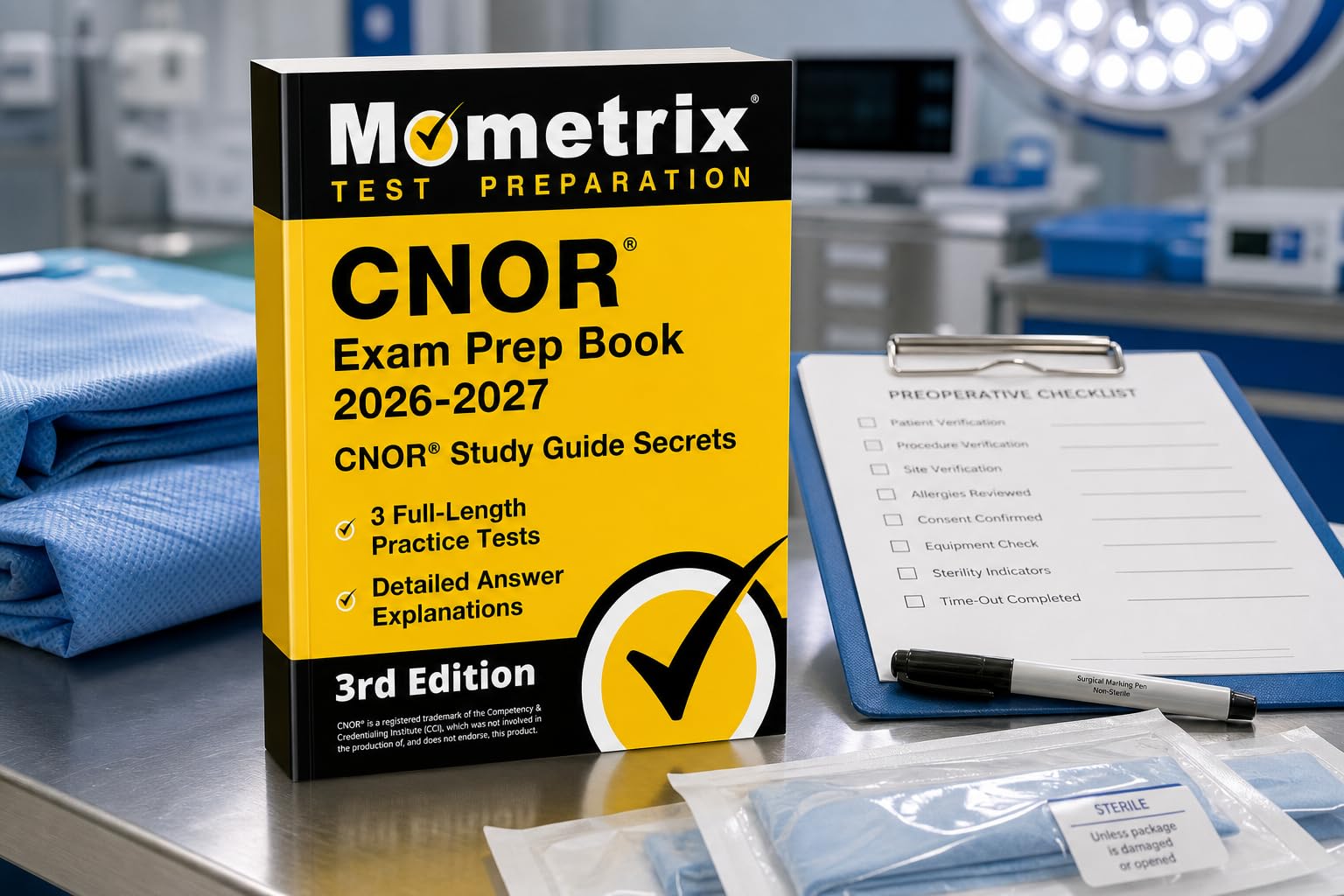 CNOR Exam Prep Book: CNOR Study Guide Secrets, Full-Length Practice Test, Detailed Answer Explanations: [3rd Edition]