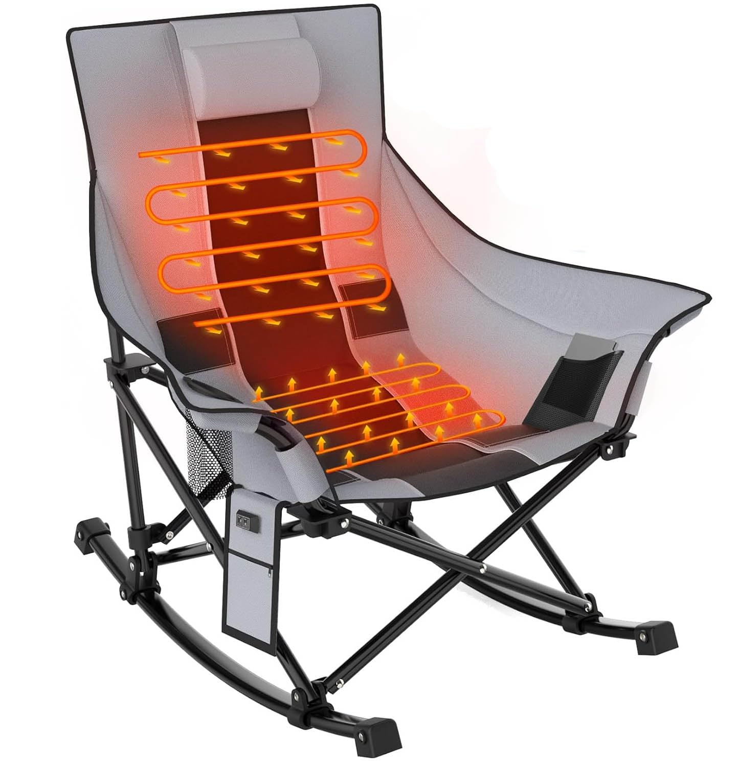 Amazon.com: Suteck Oversized Heated Camping Chair, XL Rocking