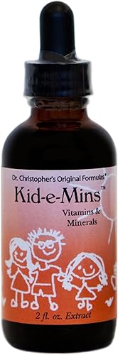 Dr. Christopher Kid-e-Mins Vitamin's and Minerals Líquido de 2 oz