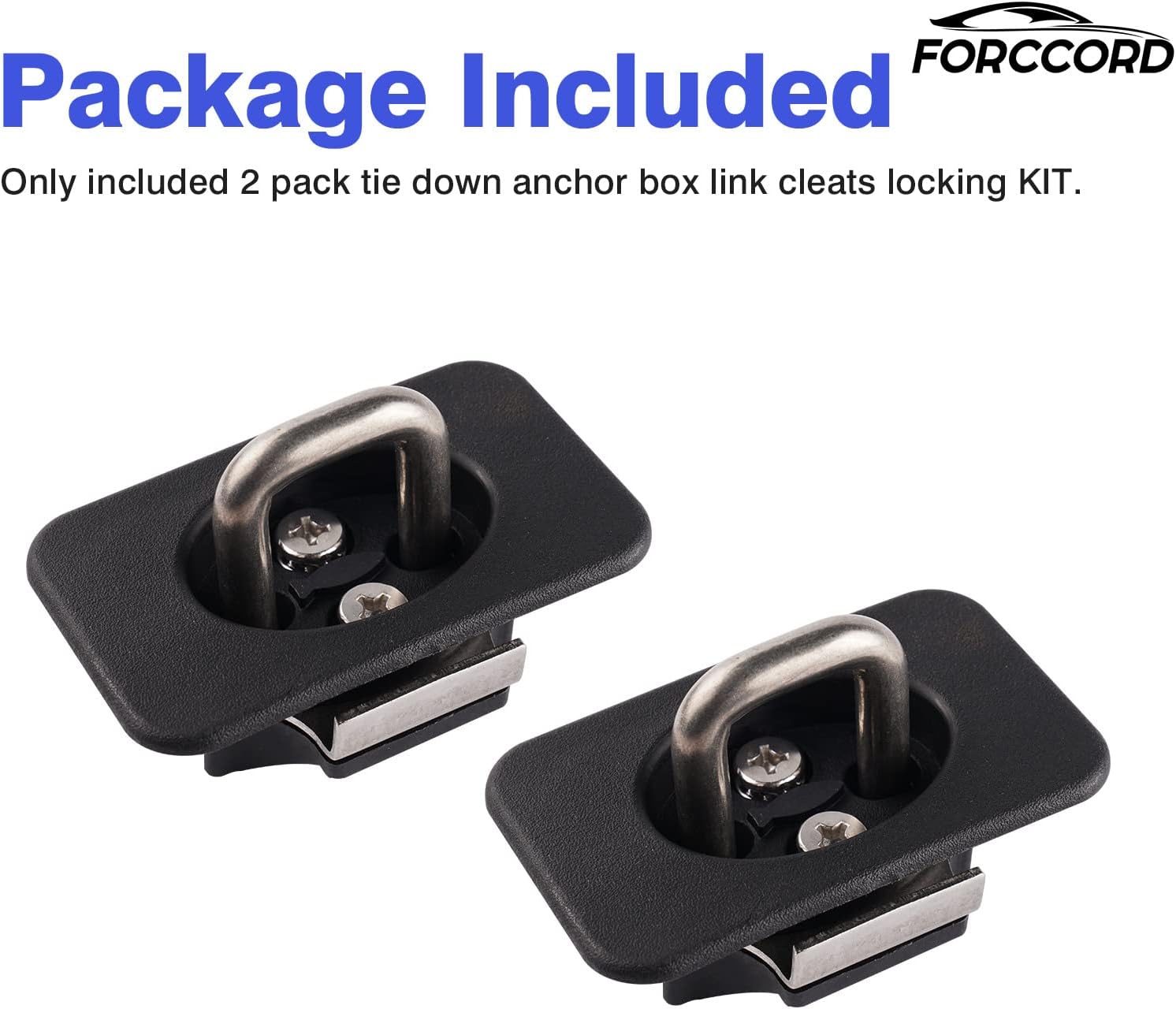 Custom Fit for Tie Down Anchors 15-22 23 24 25 26 Ford F-150 17-25 26 Ford F250 F350 Super Duty&Ford Raptor Bed Tie Downs for Truck-2 Pack Replacement Accessories - Image 6