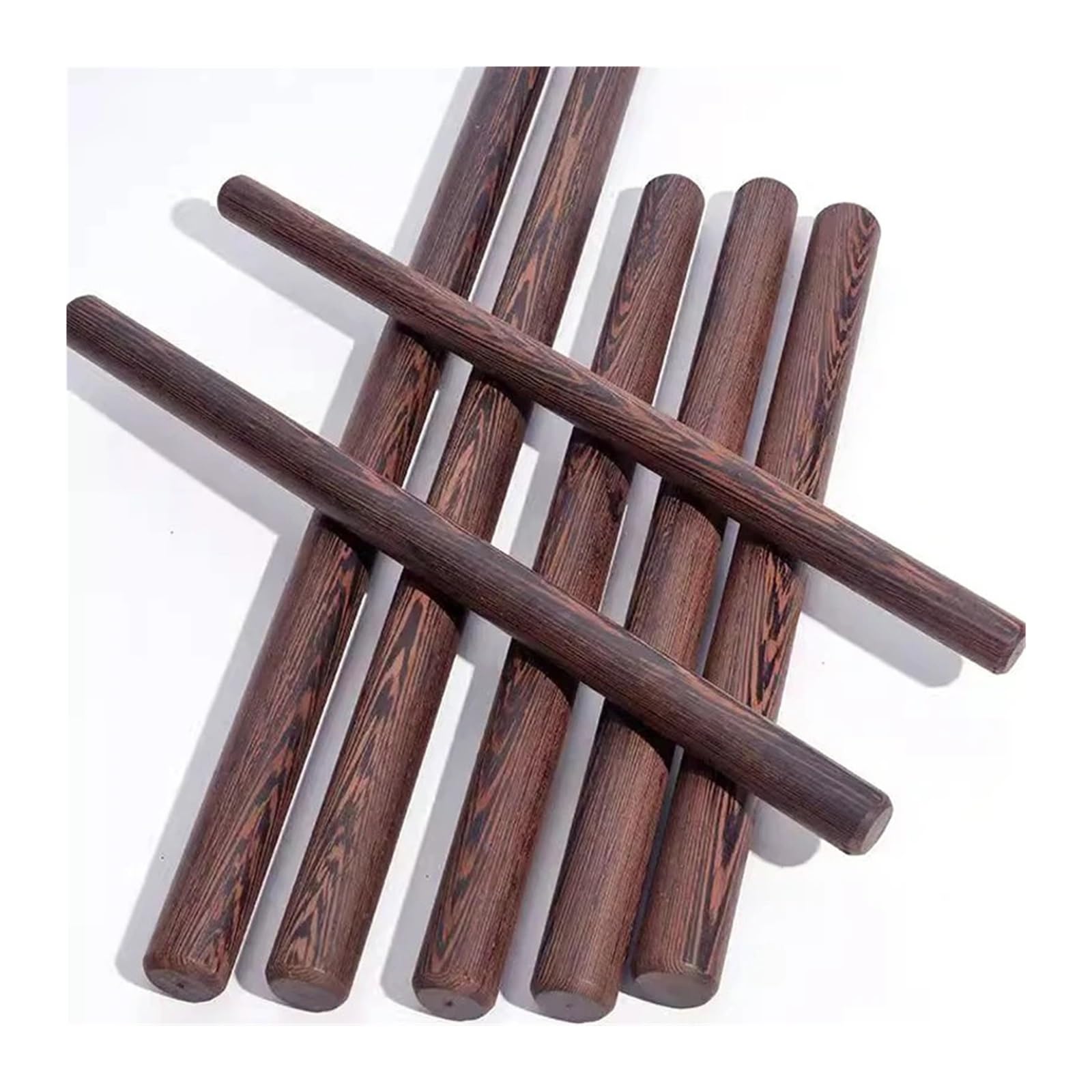 Palos De Madera Wood Round Rod Hard Natural Solid Wood Round Rod Handmade DIY Material Household Products(50x3cm 1pcs)