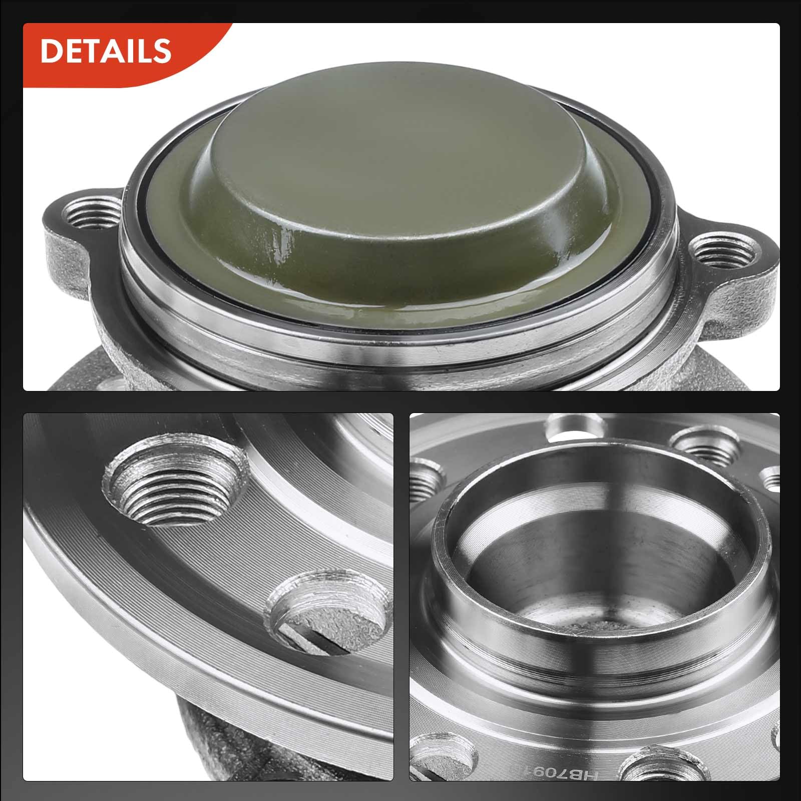 Frankberg Kit de cojinete de rueda delantera con anillo magnético ABS | 2053340400, A2053340200