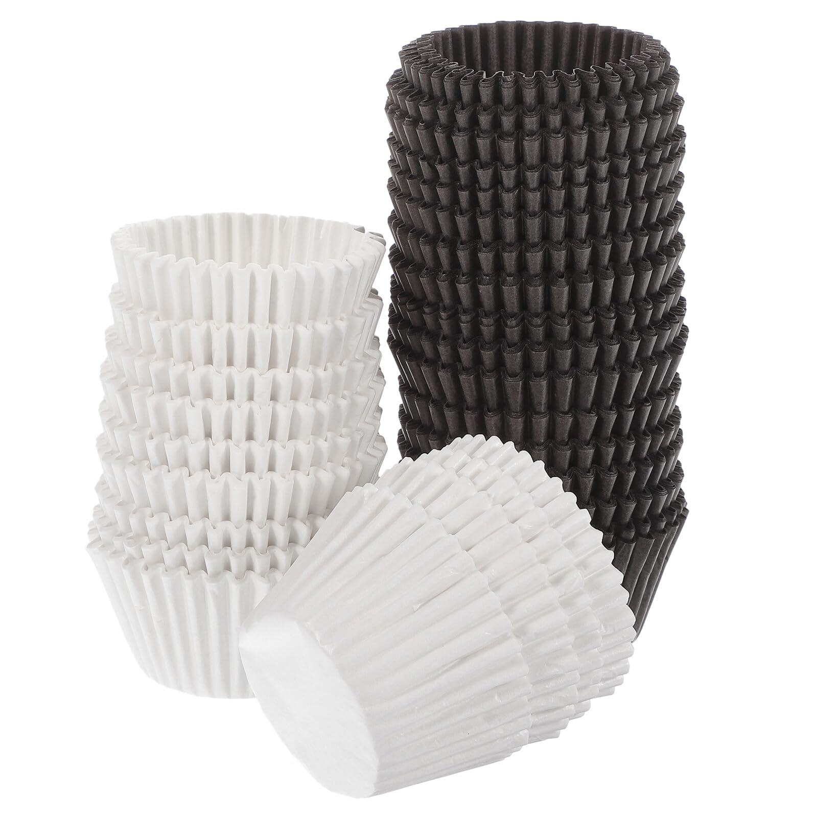 NUOBESTY de Capacillos para Cupcakes No Se Rompen Fácilmente 1000 Piezas de Papel Resistente al Aceite Ideales para Baby Showers y Snacks