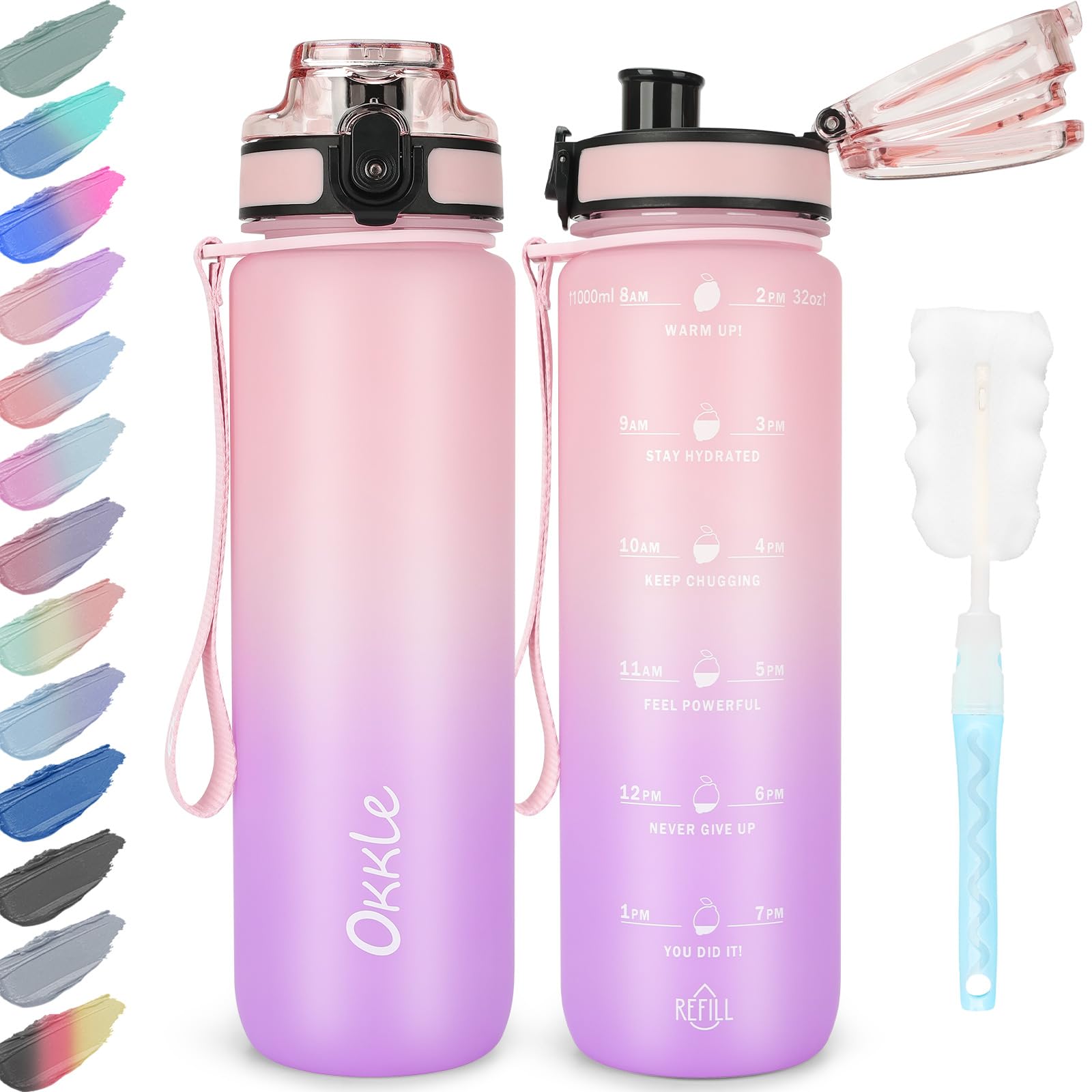 OKKLE Trinkflasche 1L
