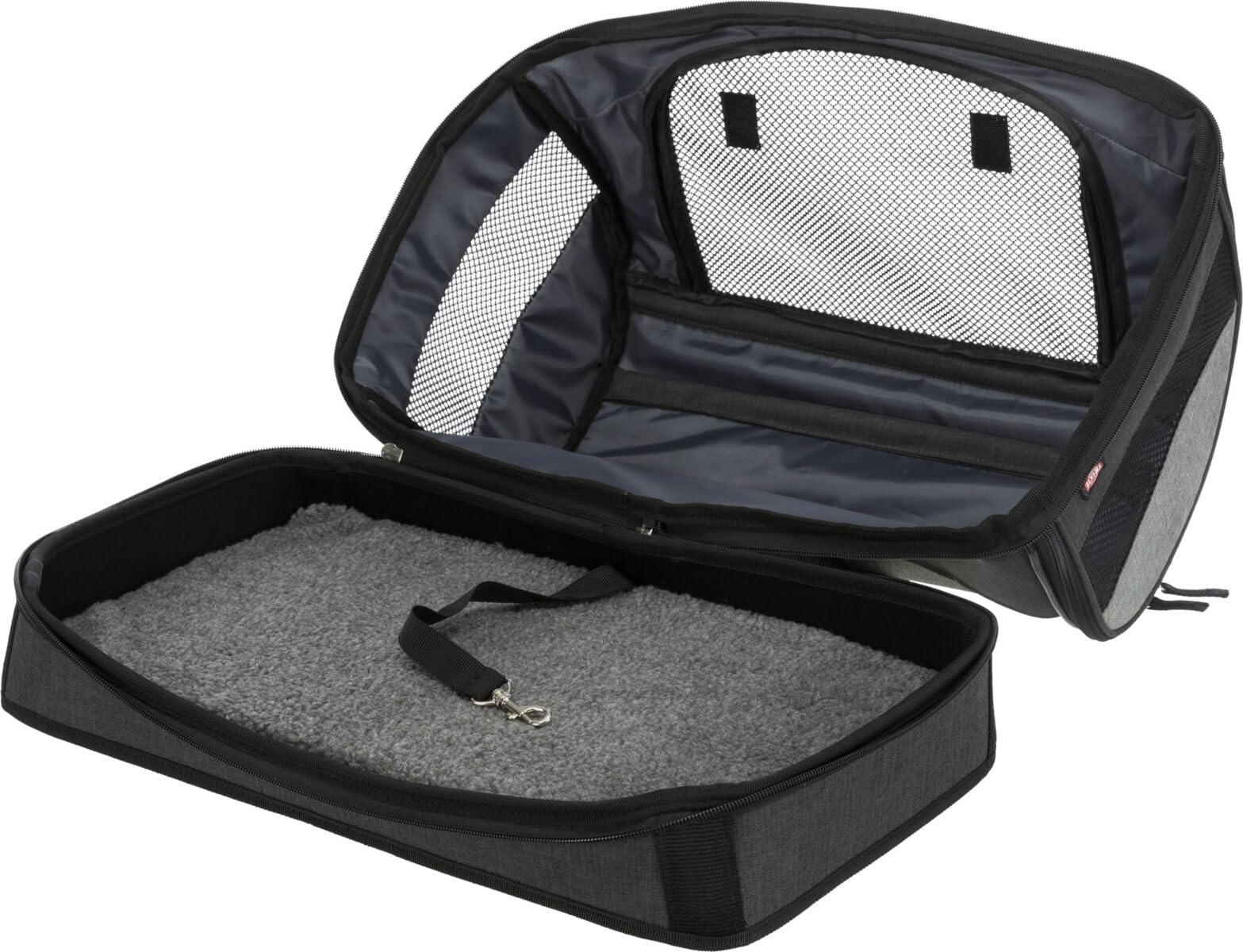 Trixie 28940 Tasche Holly, 30 × 30 × 50 cm, schwarz/grau