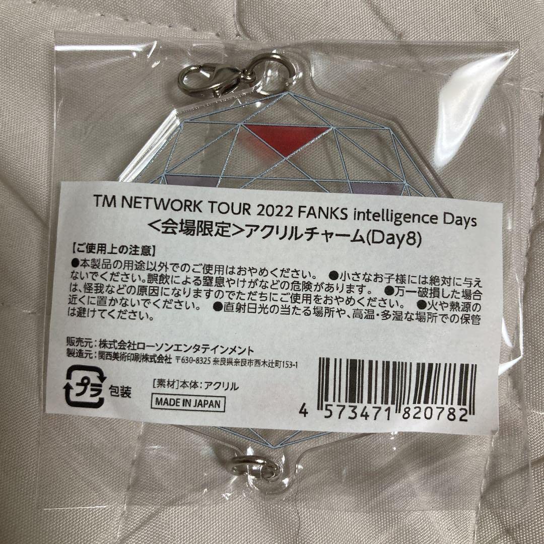 Amazon.co.jp: TM NETWORK 会場限定 Day8 アクリルチャーム グッズ