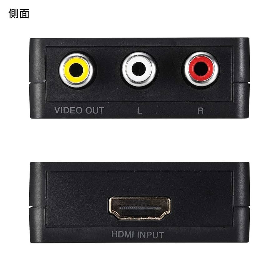 HDMIコンポジット変換アダプター VGA-CVHD3 とJVC0.5コード Amazon.co.jp: サンワサプライ HDMI信号コンポジット変換