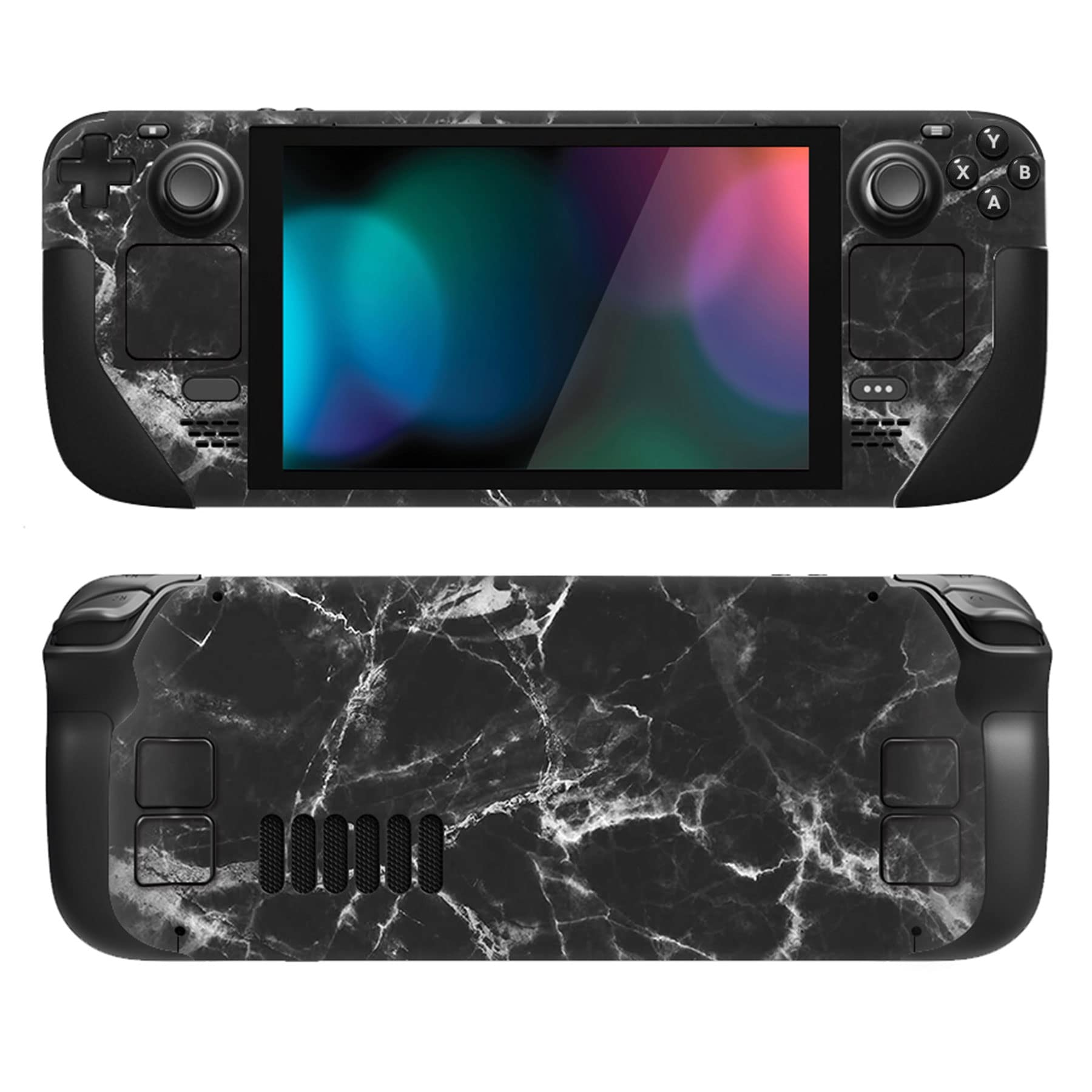 PlayVital Kit de Calcomanía Completa Protectora para Steam Deck LCD - Vinilos Skin Sticker Adhesivo, Pegatinas Personalizadas de Protección para Steam Deck OLED (Amanecer) — view 77