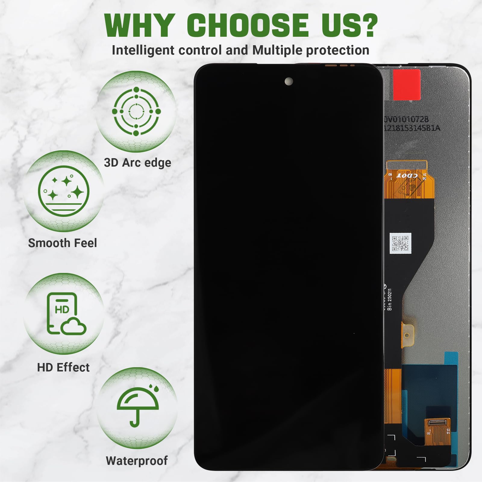 Amazon.com: SWARK New LCD Display for Infinix Smart 8 X6525