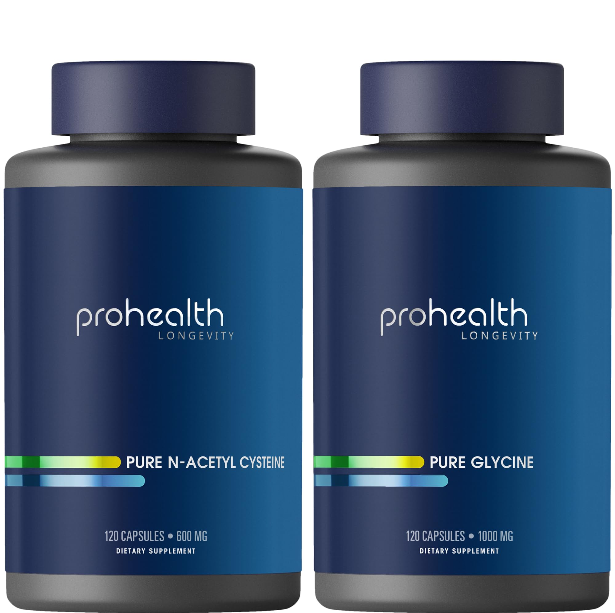 Amazon.com: ProHealth Pure Glycine 1000 mg, 120 Capsules + Pure N