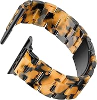 Vista 134 de Lightweight Resin Band For Apple Watch Series 11 10 SE 9 8 7 6 5 4 3 2 1 Ultra 3 2, Fashion Adjustable Replacement Strap for iWatch Bands 38mm 40mm