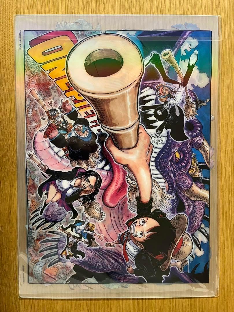ホログラムクリアポスターセット ONE PIECE ホログラムクリア