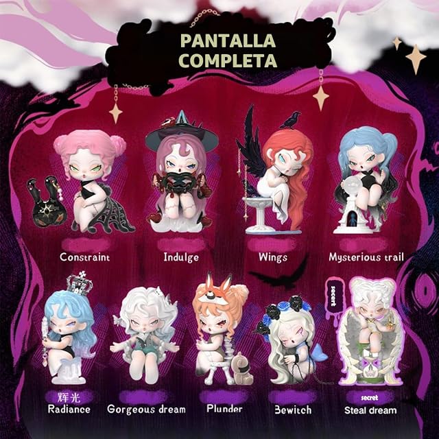 Foto 2 de 8 de DODO NAMI Nightmare Core Serie Blind Box Figuras de Acción Caja Misteriosa Caja Linda Caja de Juguete…