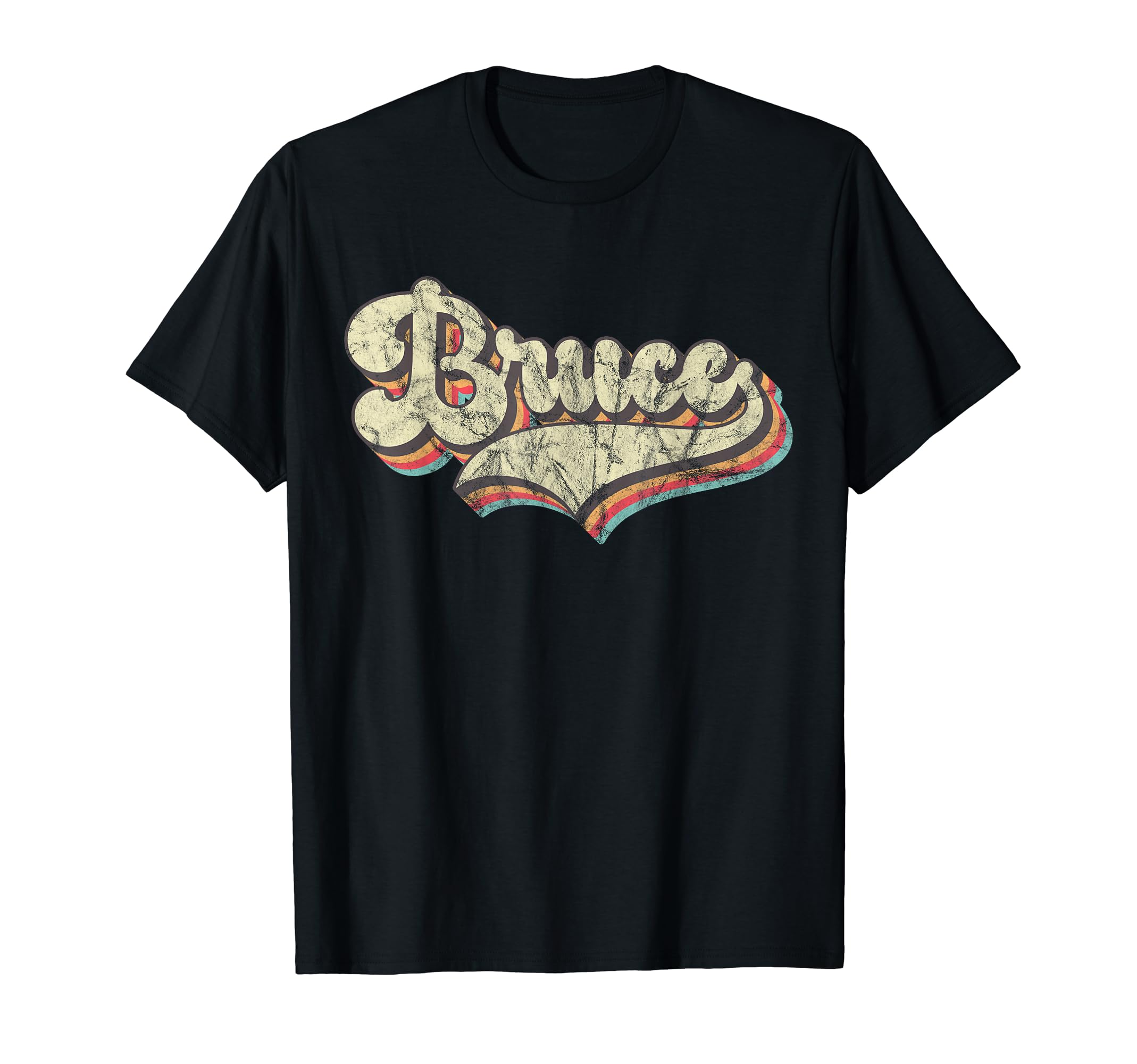 Bruce Retro Vintage Name HT.Bruce Name Personalized Vintage Retro Men Women Kids T-ShirtOEKO-TEX STANDARD 100