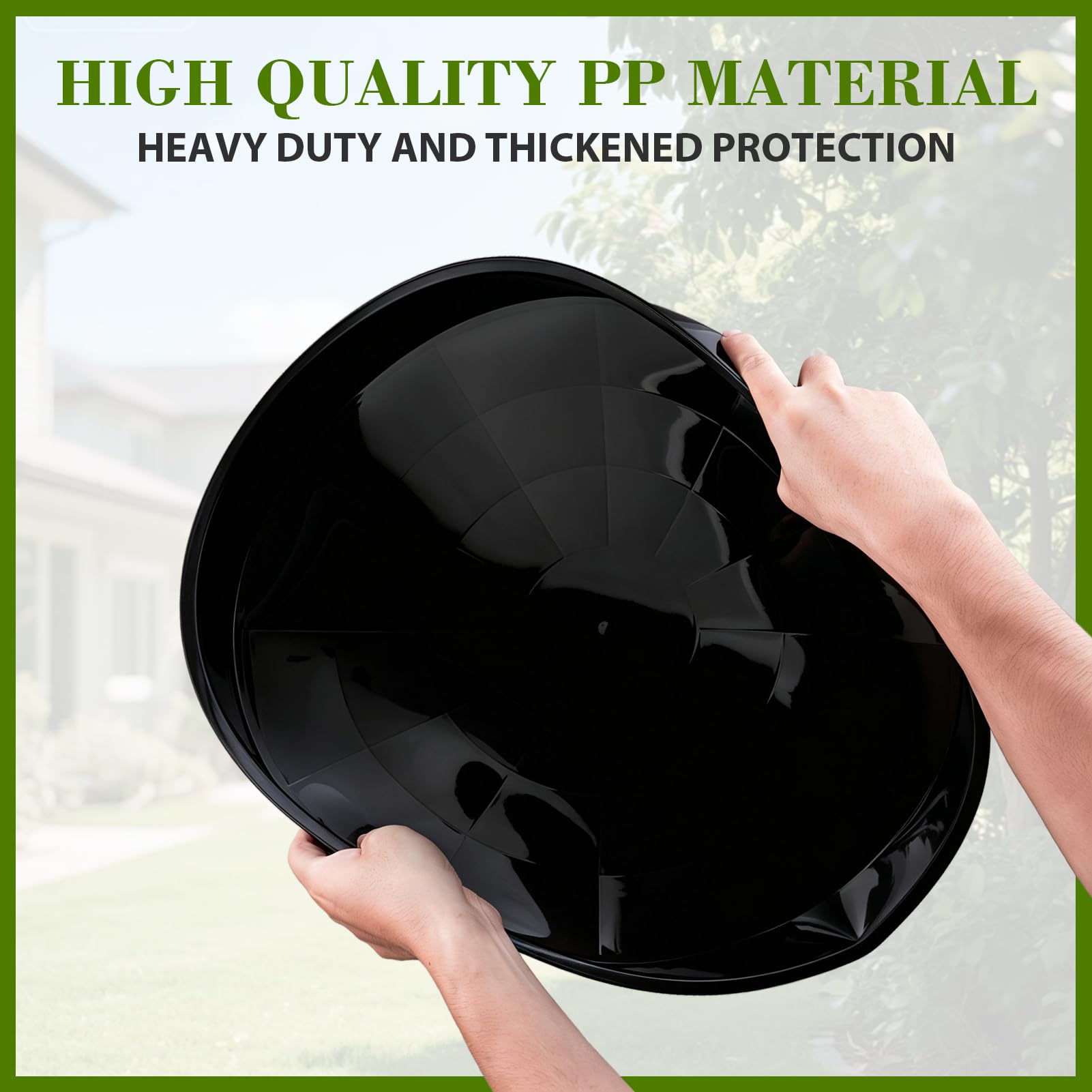 Plant Saucers - Protect Your Floors & Pots -4 Plant Saucers - Protect Your Floors & Pots -4