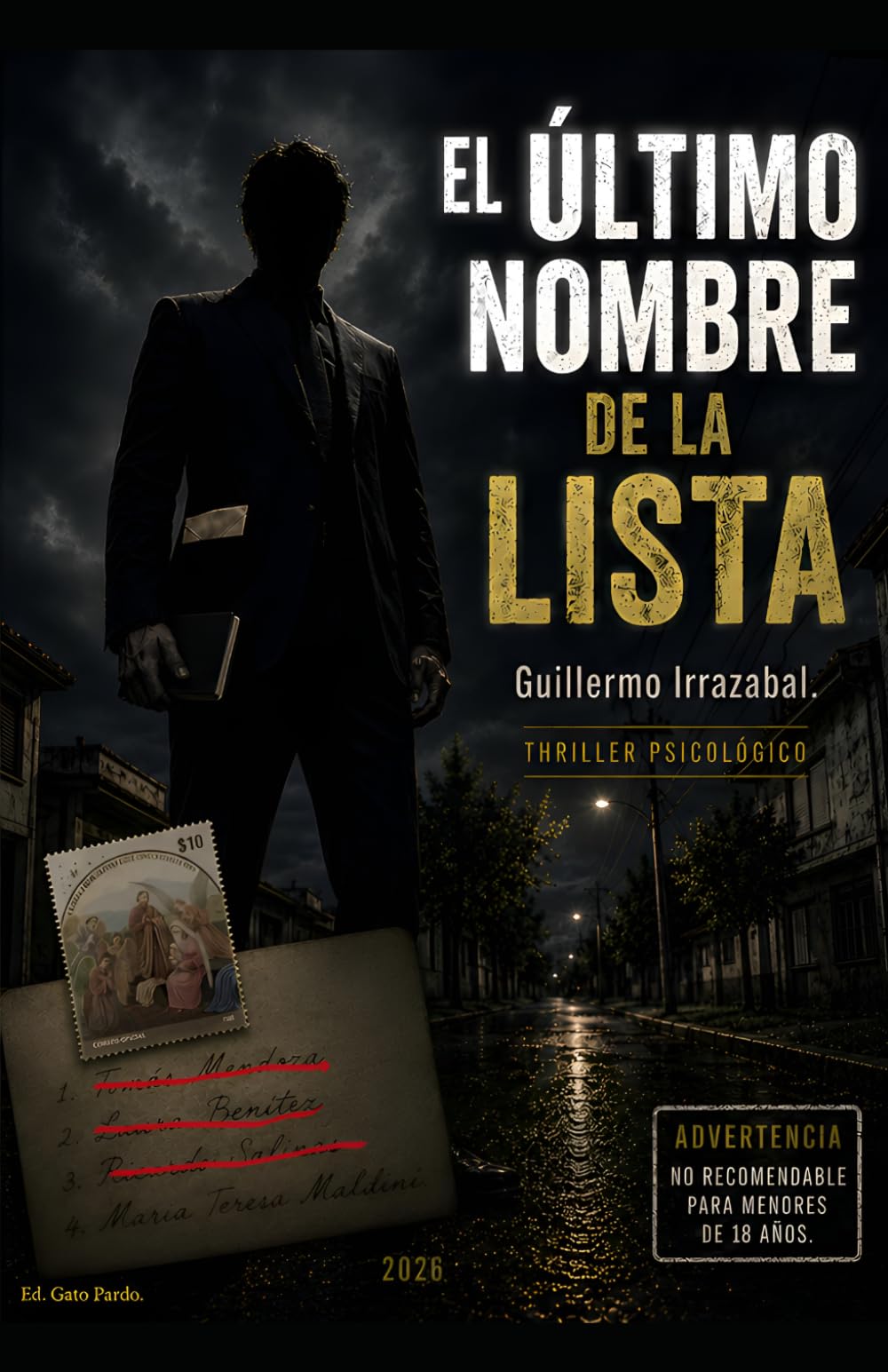 EL ÚLTIMO NOMBRE DE LA LISTA: Thriller Psicológico