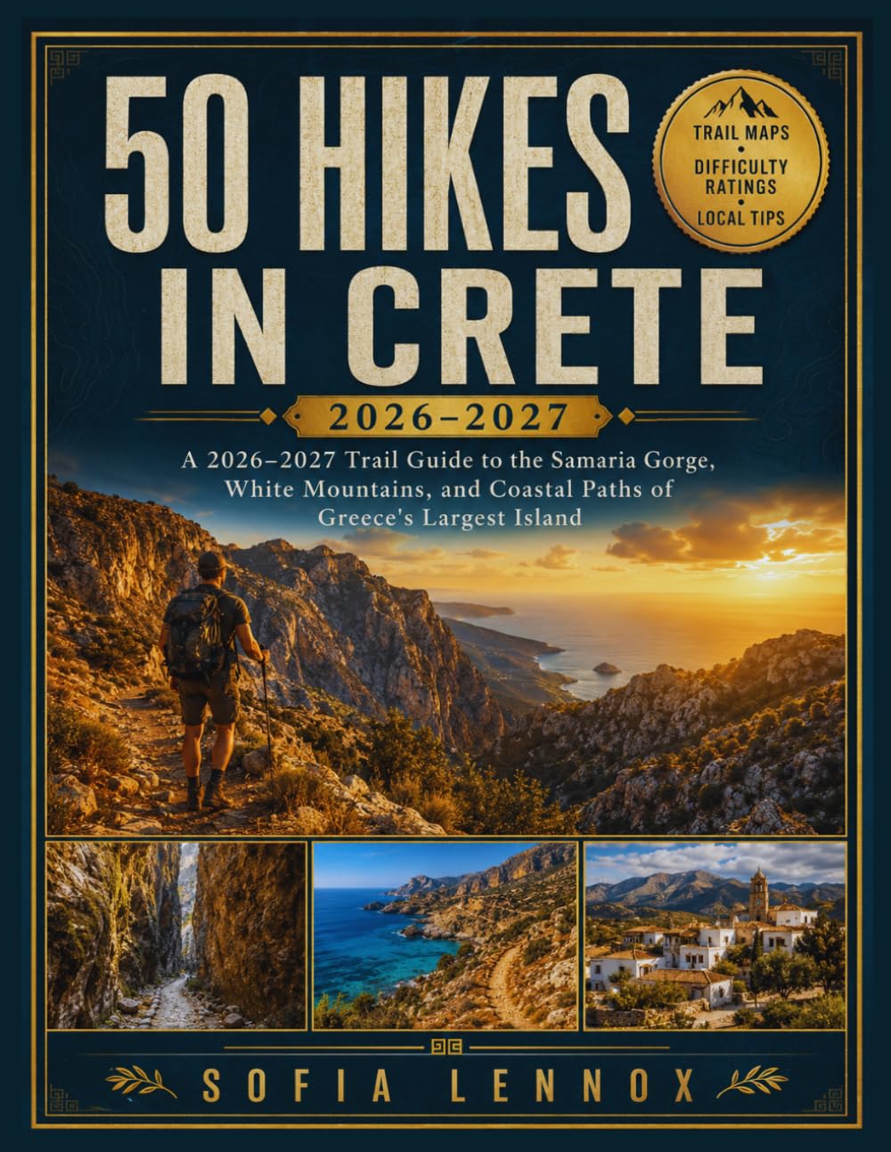 50 HIKES IN CRETE: A 2026–2027 Trail Guide to the Samaria Gorge, White Mountains, and Coastal Paths of Greece's Largest Island