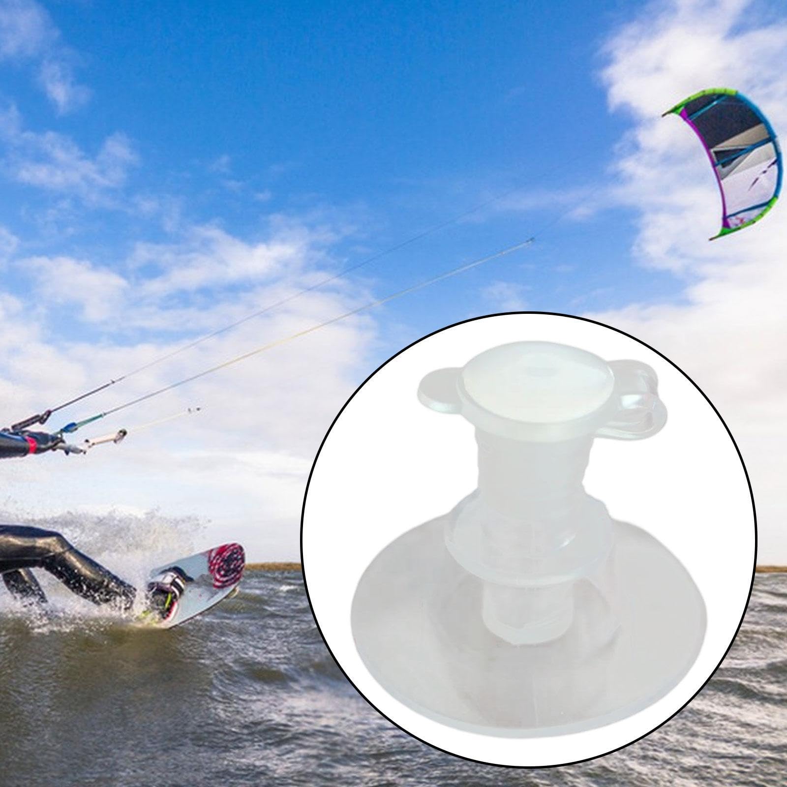 Baoblaze Válvula de desviación de la válvula de Cometa de Kitesurf, Accesorios de Surf, PVC, Boquilla de Aire