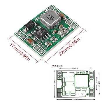 Amazon.com: Diitao 6PCS MP1584 MP1584EN DC-DC 3A Adjustable