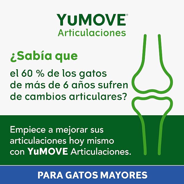 Foto 3 de 7 de Yumove Condroprotector Gatos Sénior +8, 60 Cápsulas ActivEase Movilidad