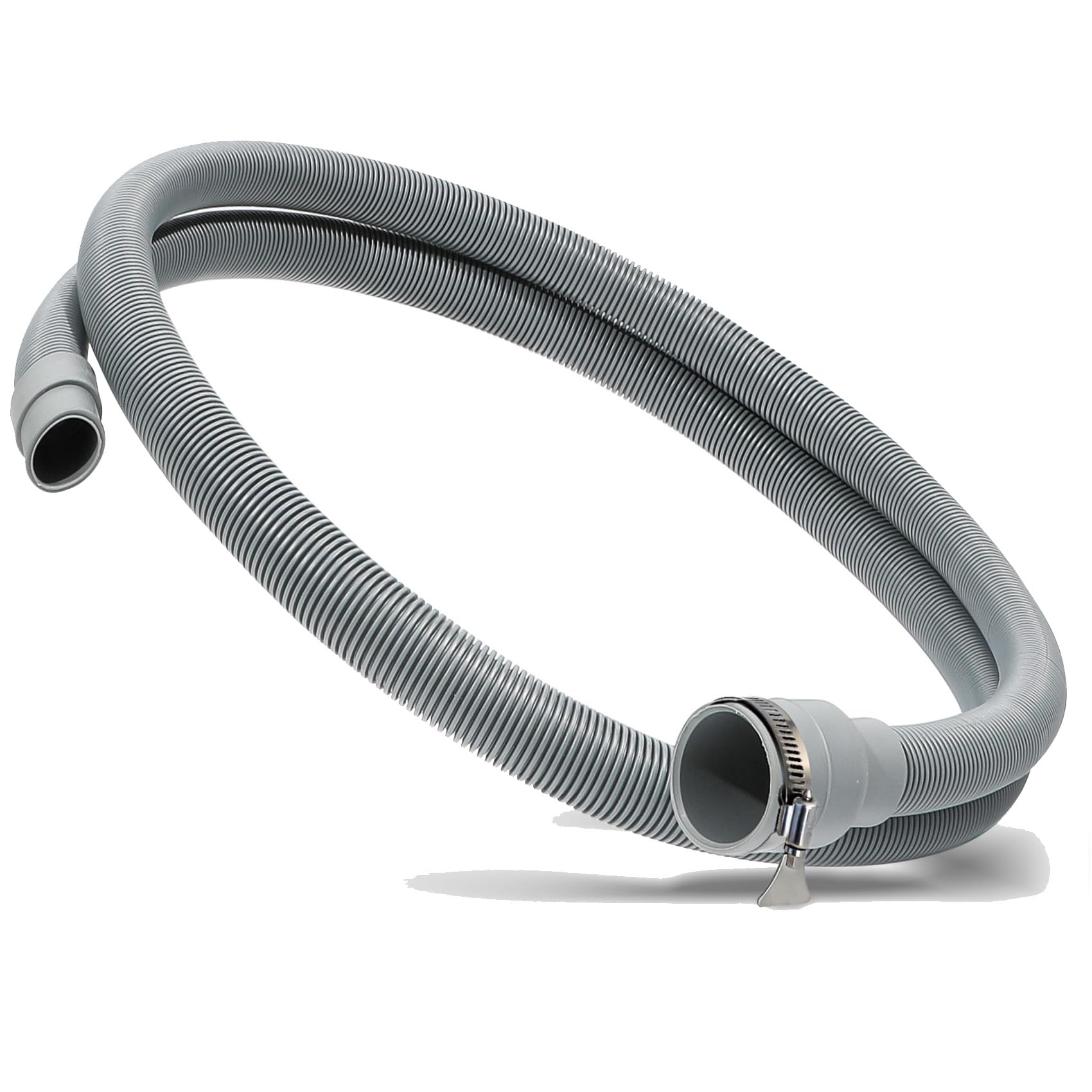 80" DC97-12534K Washer Drain Hose Assembly Compatible with Samsung WF36J4000AW WV60M9900AV. 1.5" Connection DC97-12534K Washing Machine Drain Hose Kit replace DC97-20150A Replacement