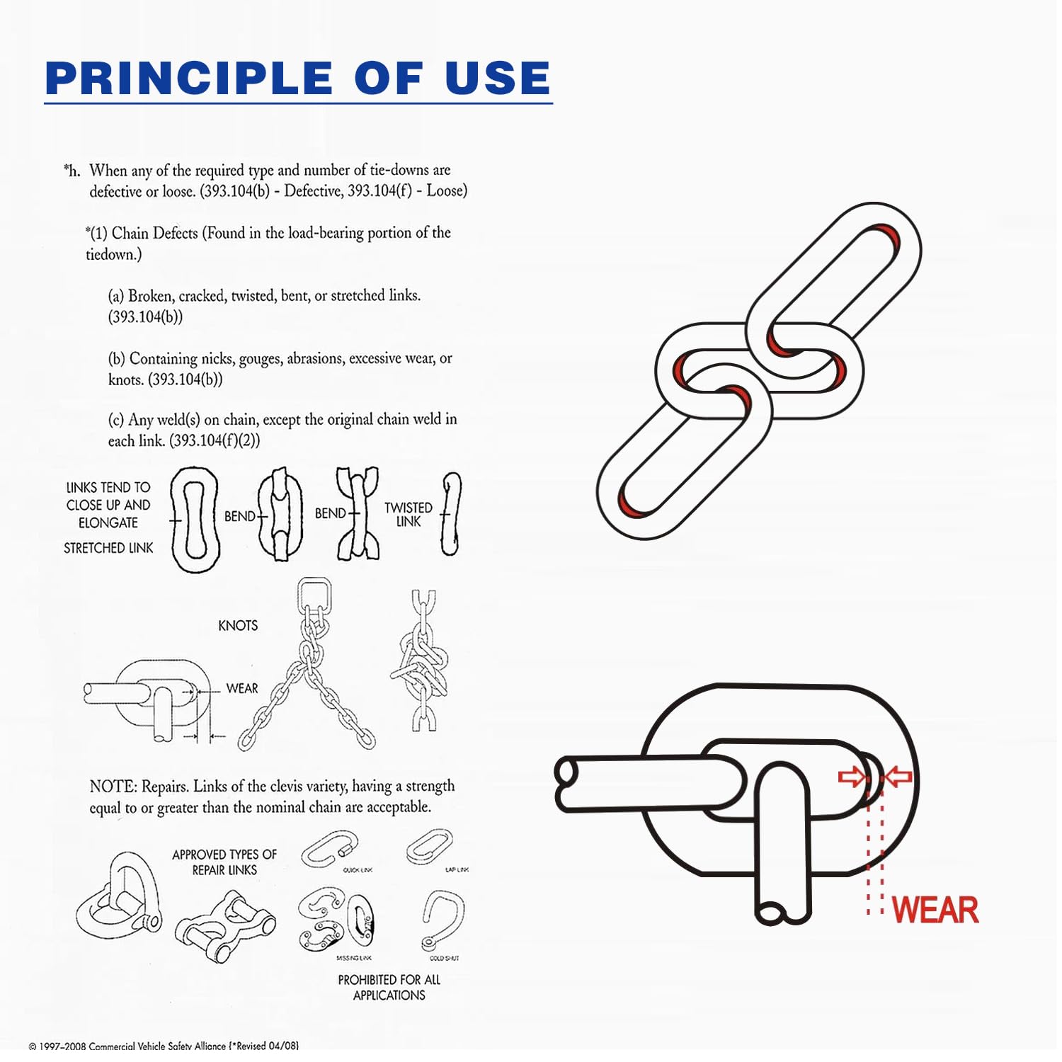 Brake Tech Tools Kettenverschleißlehre Chainsafe Inspektionslehre - BT-106CSF