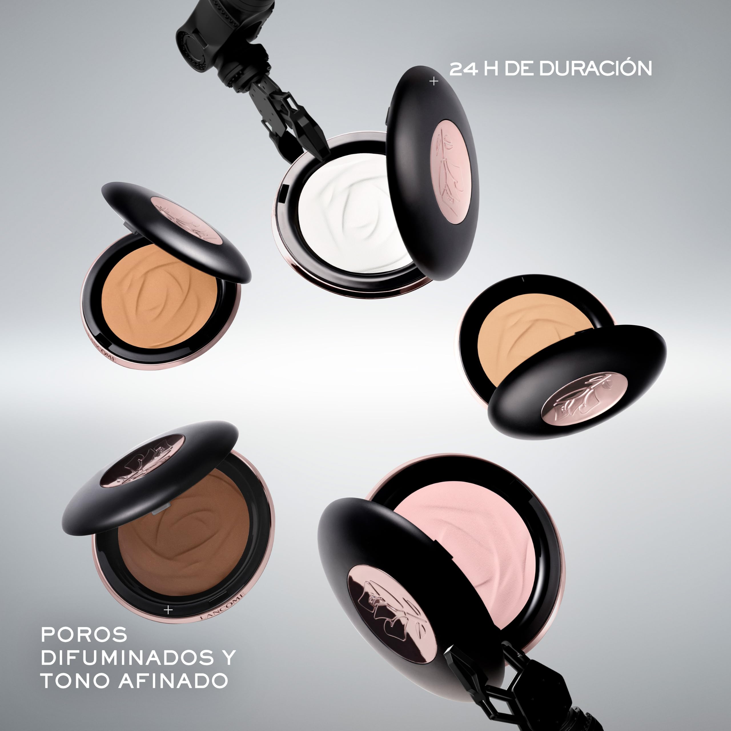 Lancôme - Teint Idole Ultra Wear Skin Refining Setting Powder, Polvos Compactos Fijadores y Matificantes - Antibrillos, Iluminador de Rostro - Efecto Difuminado 24h - 10g