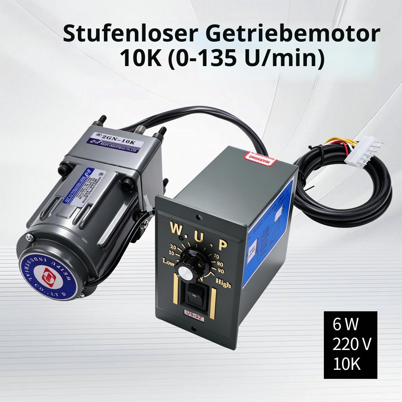 Getriebemotor Elektromotor, AC 220V 6W 10K Gear Motor