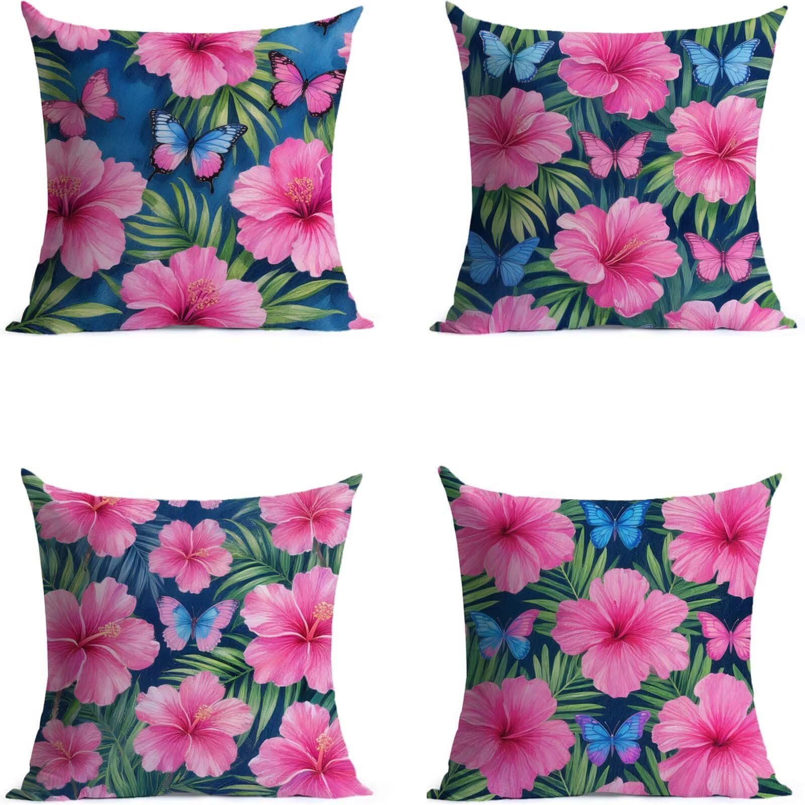 Butterfly Outdoor Kissenbezug 60x60cm Wasserdicht Kopfkissenbezug THDZ2660