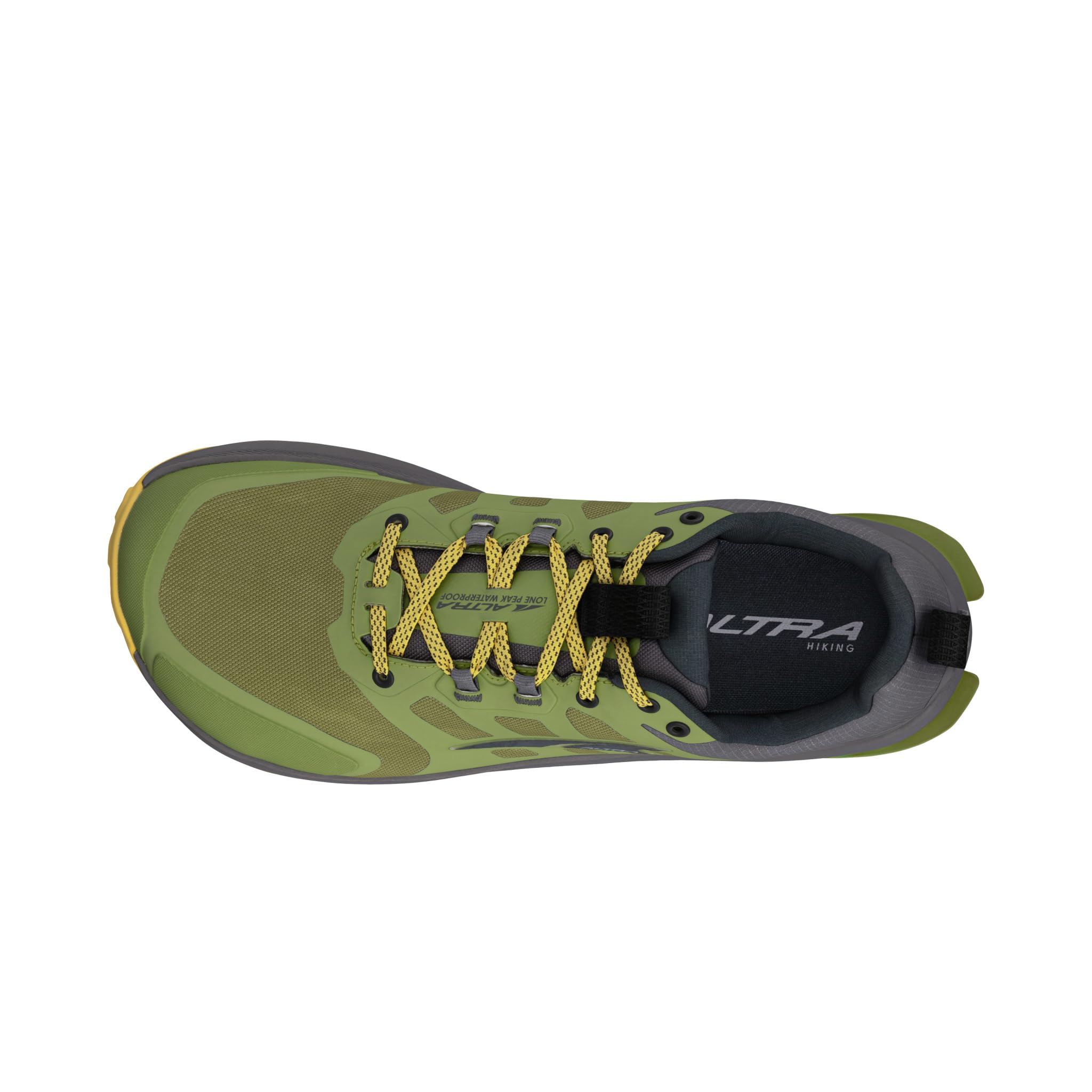 ALTRA Men's Lone Peak 9 Waterproof Low Hiking Shoe, Dusty Olive, 9.5