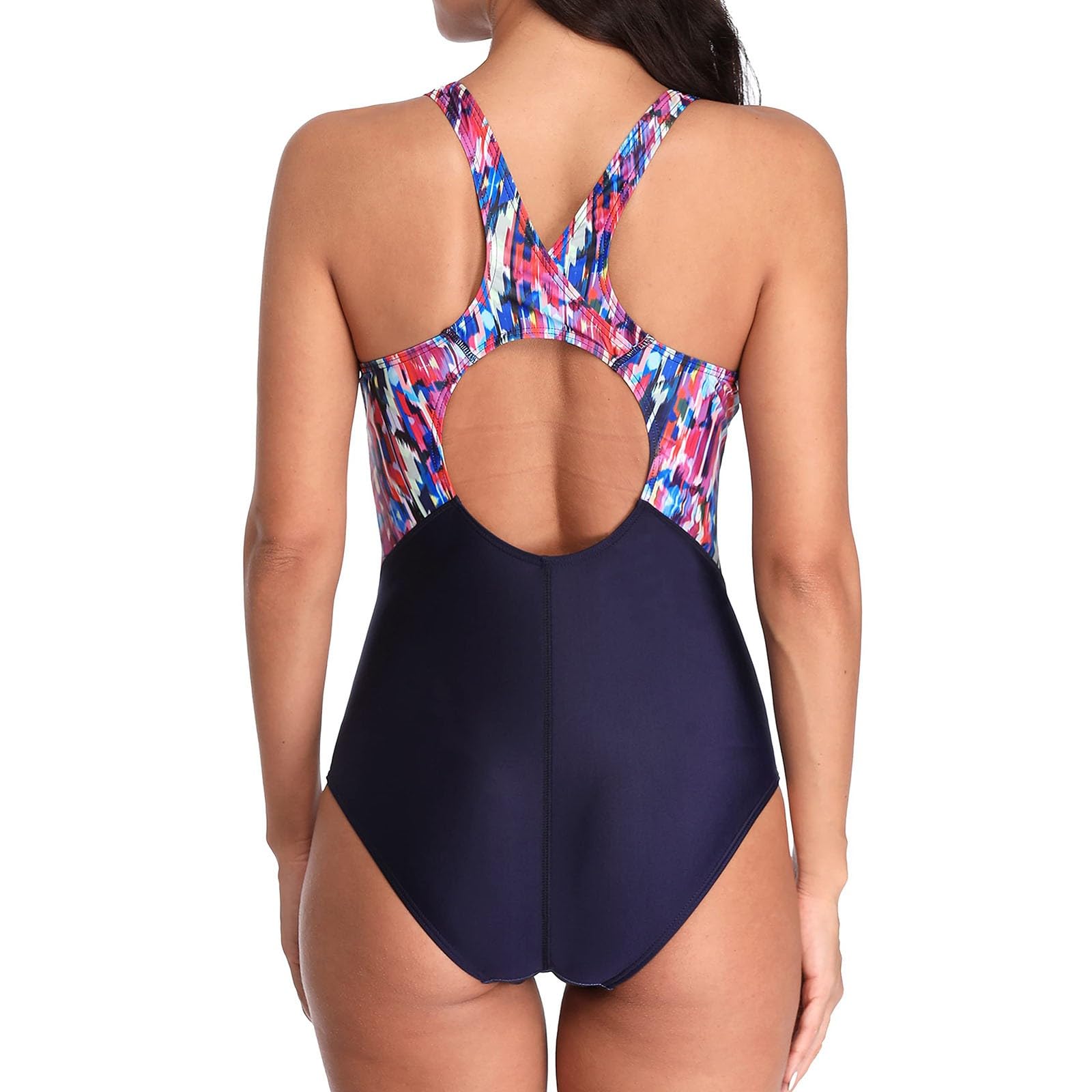 Trajes De Baño Mujer Reductores Natación Bañador Piscina Talla Grande Una Pieza Cintura Alta Trajes De Baño Reductor Barriga Vientre Plano Deportivo Bañadores Espalda Abierta Sexy Swimwear Vacaciones