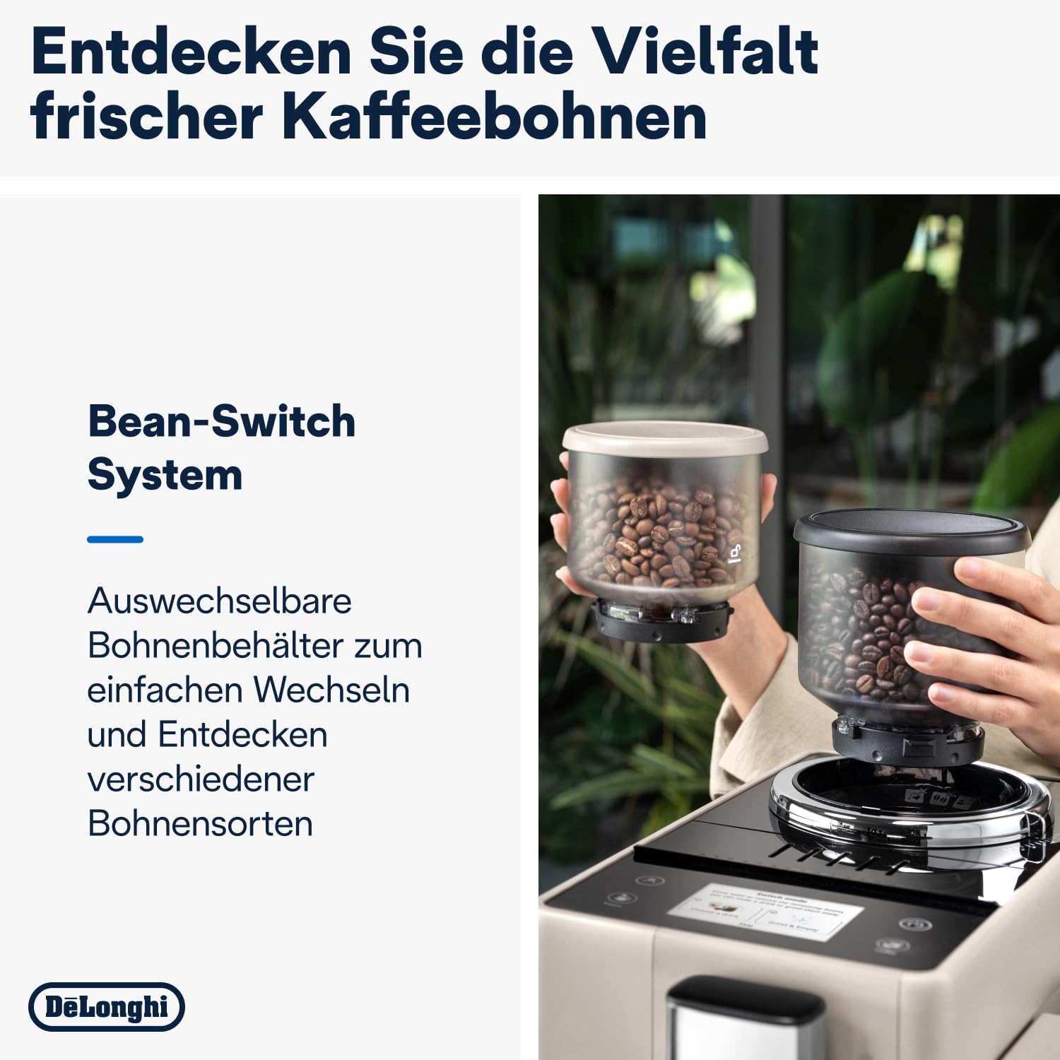 De'Longhi Rivelia EXAM440.35.BG Kaffeevollautomat mit Milchaufschäumdüse – Bild 4